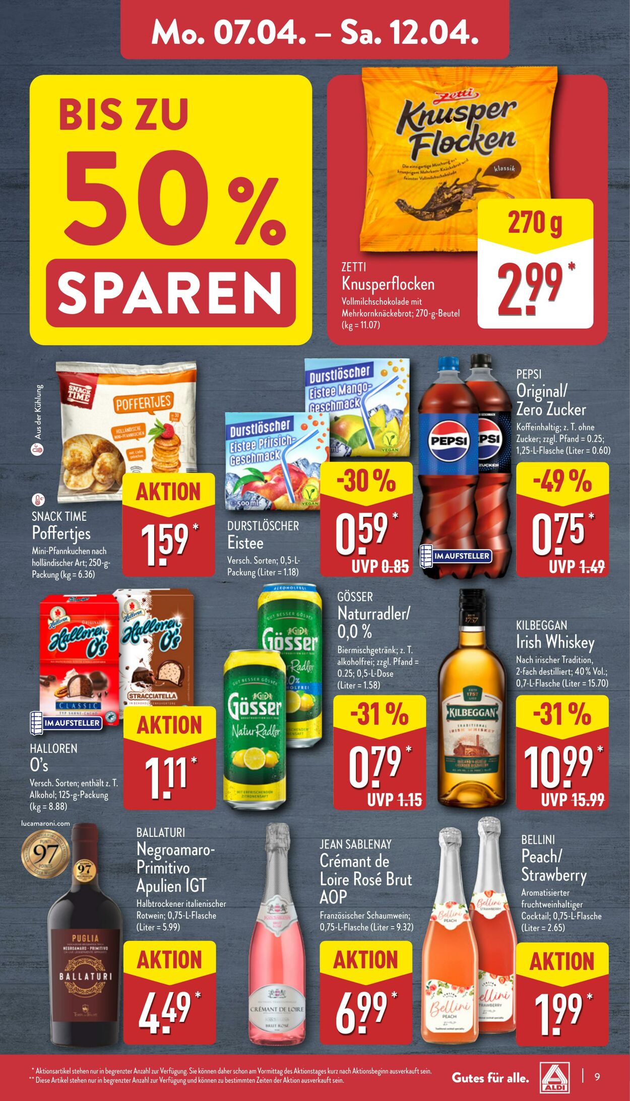 Prospekt Aldi-Nord 31.03.2025 - 05.04.2025