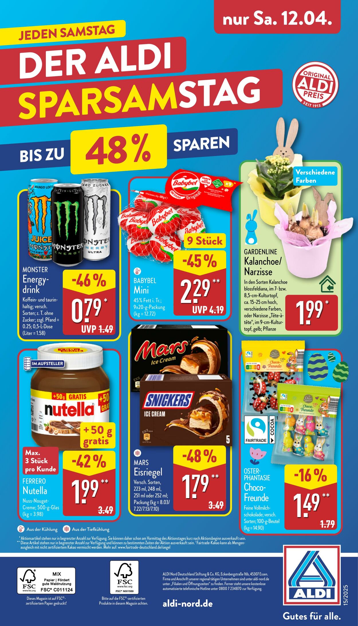 Prospekt Aldi-Nord 31.03.2025 - 05.04.2025
