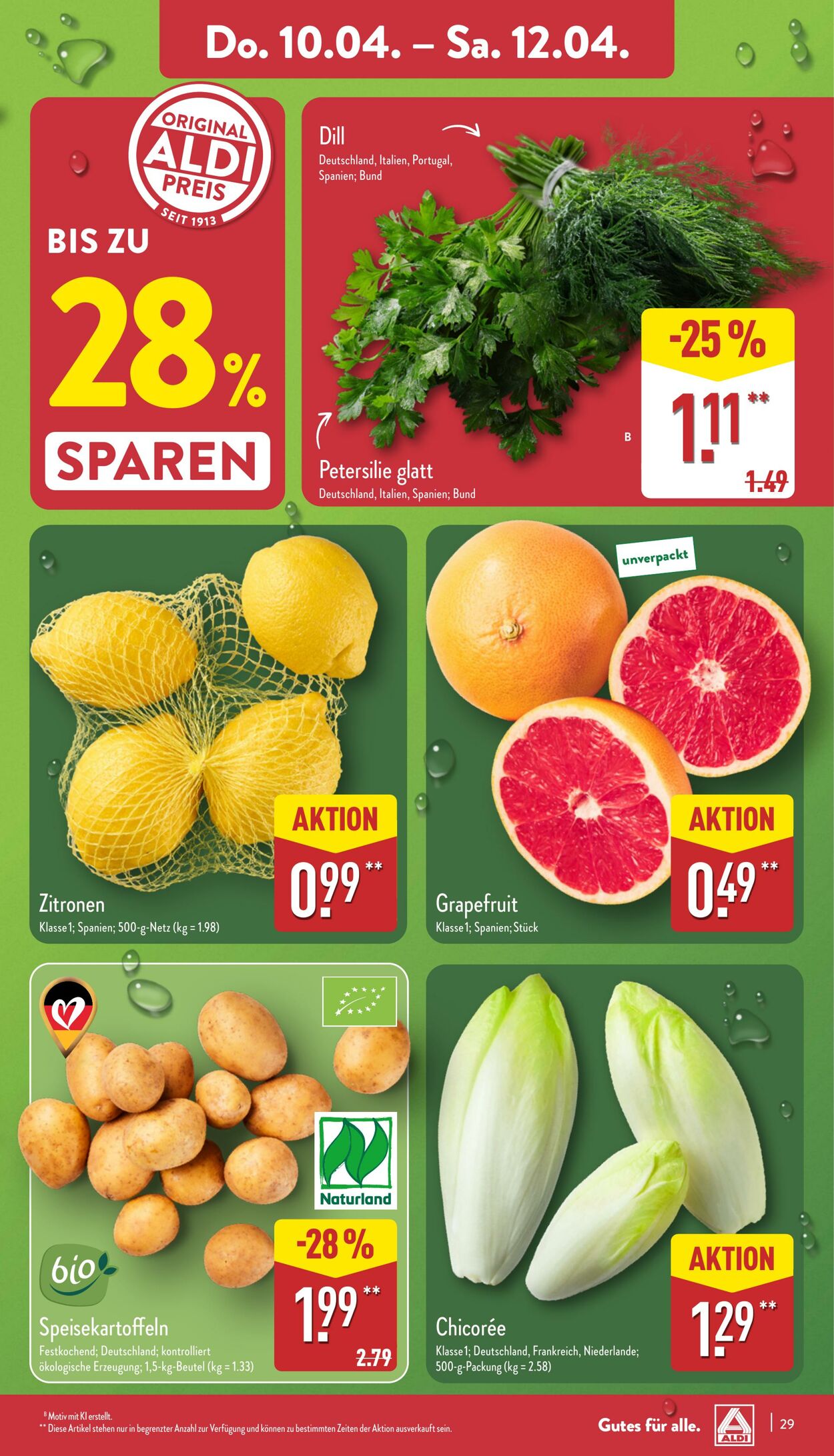 Prospekt Aldi-Nord 31.03.2025 - 05.04.2025