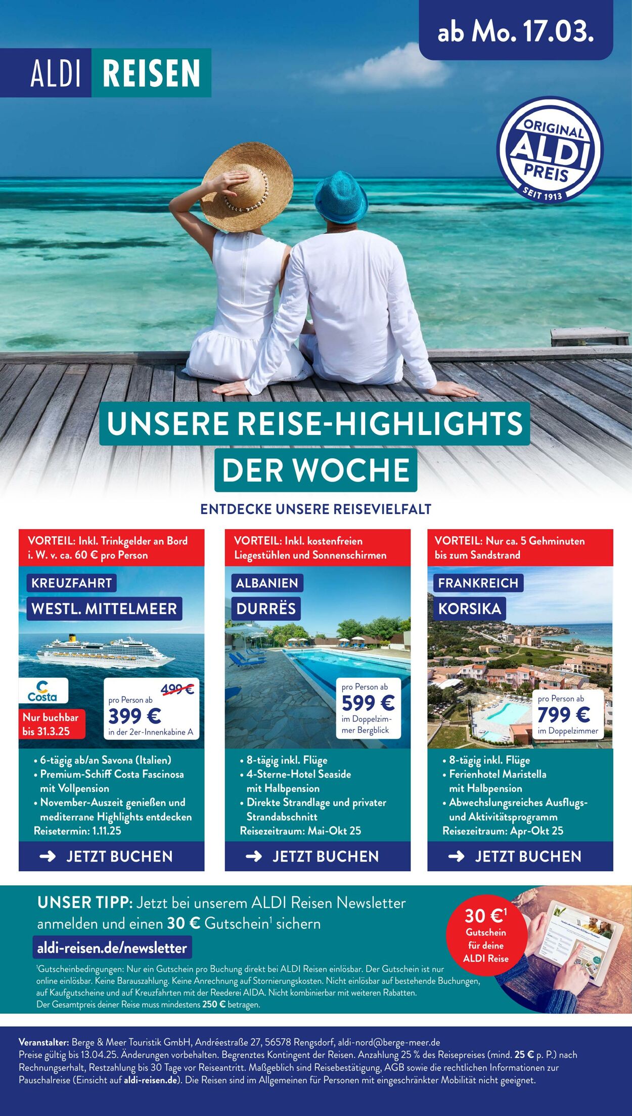 Prospekt Aldi-Nord 31.03.2025 - 05.04.2025