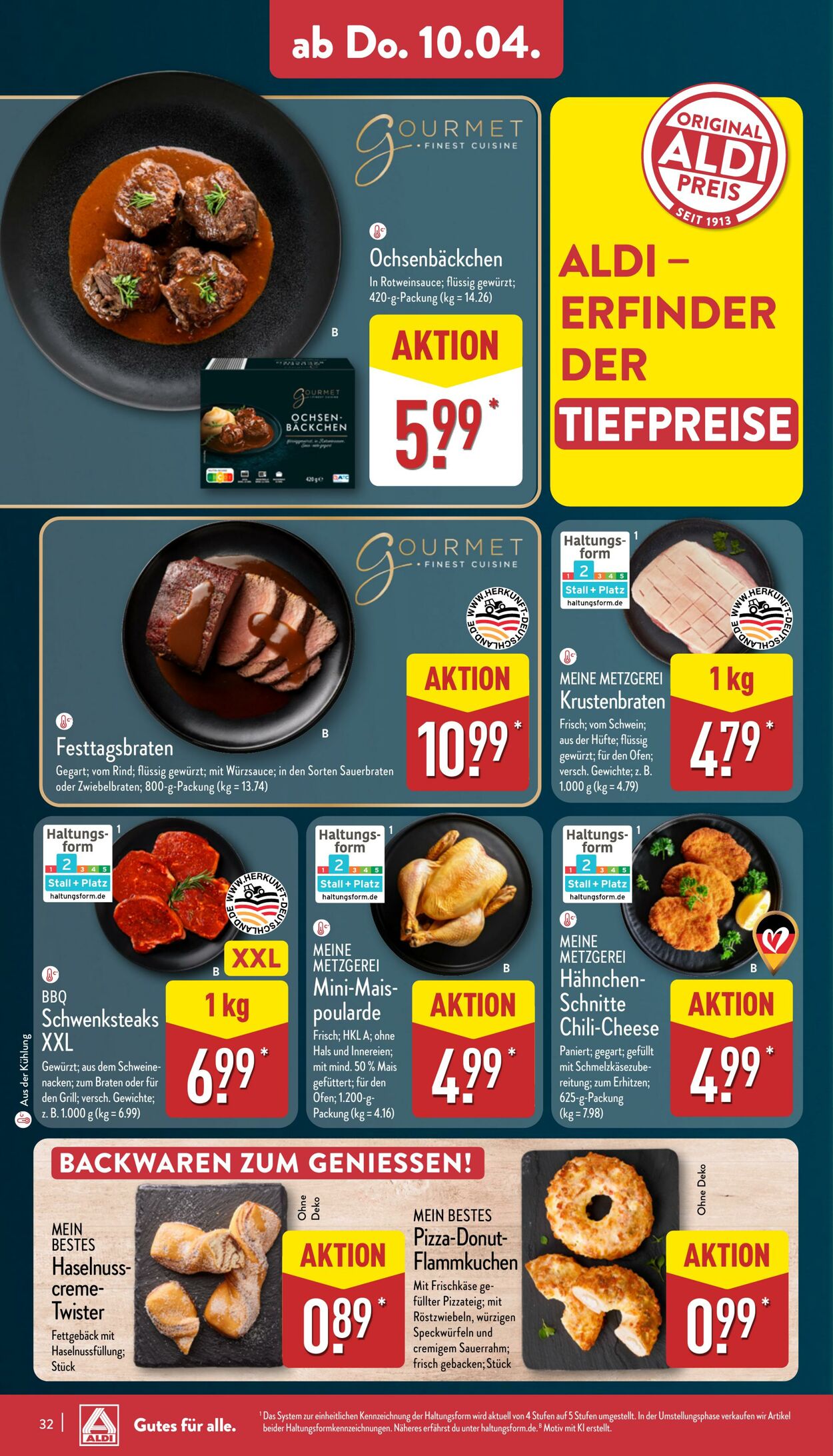 Prospekt Aldi-Nord 31.03.2025 - 05.04.2025