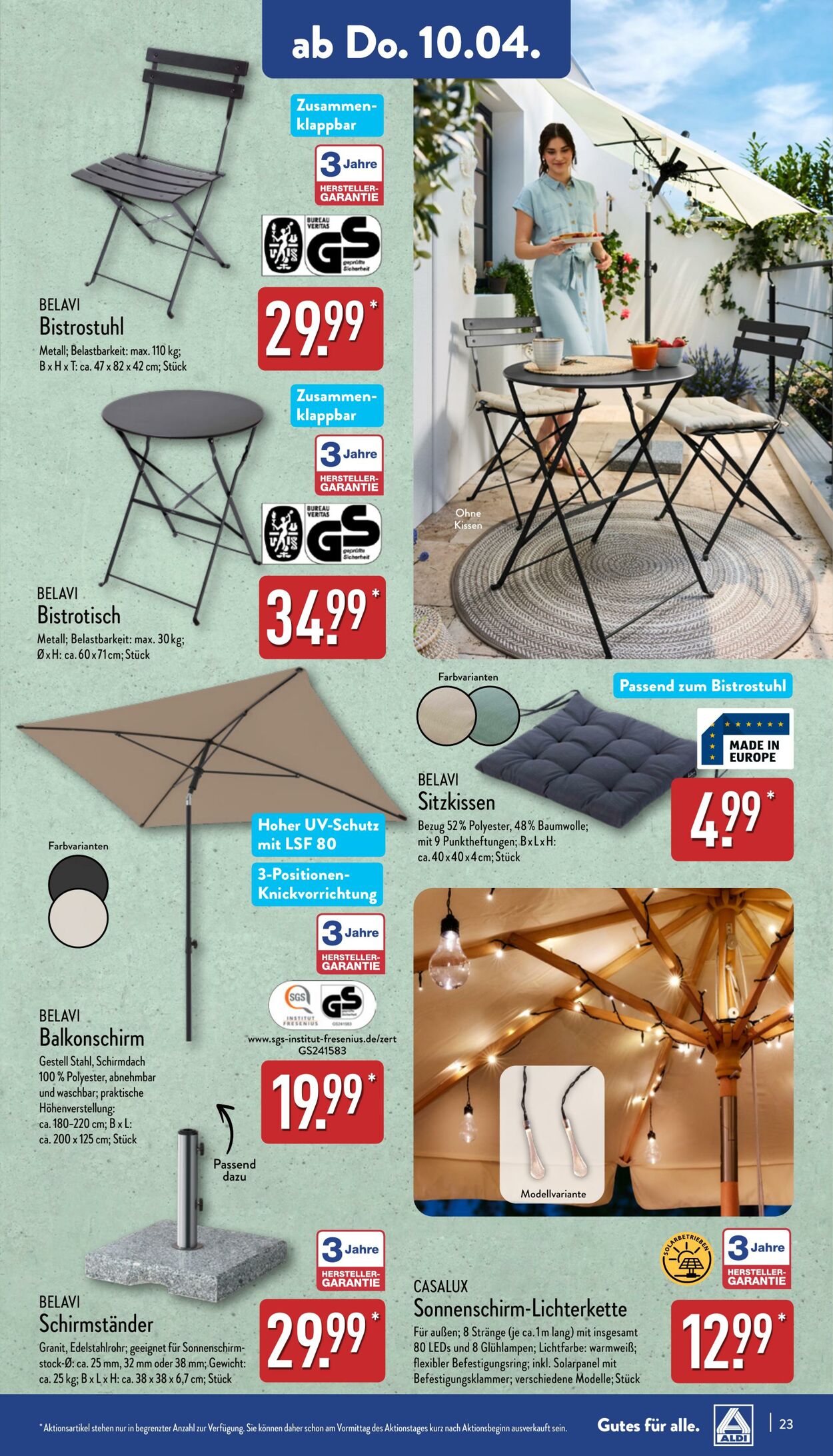 Prospekt Aldi-Nord 31.03.2025 - 05.04.2025