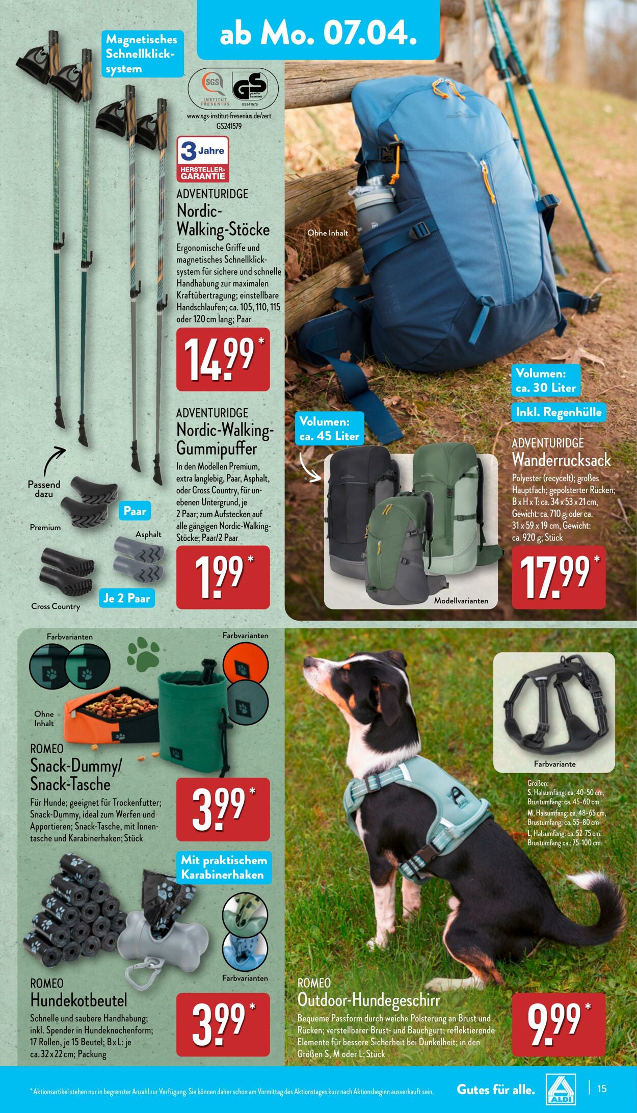 Prospekt Aldi-Nord 31.03.2025 - 05.04.2025