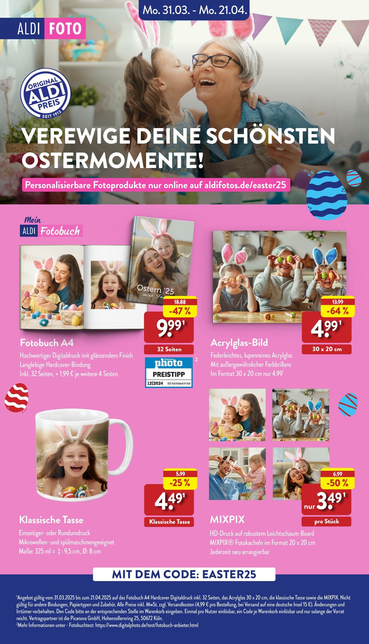 Prospekt Aldi-Nord 31.03.2025 - 05.04.2025