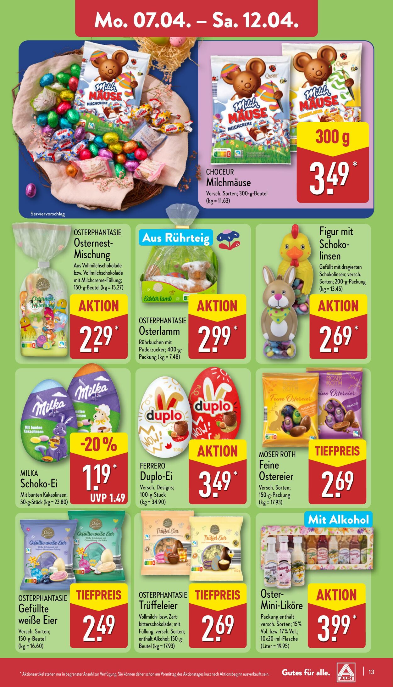 Prospekt Aldi-Nord 31.03.2025 - 05.04.2025