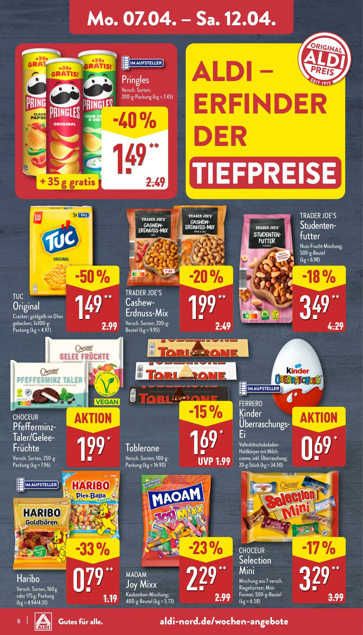Prospekt Aldi-Nord 31.03.2025 - 05.04.2025