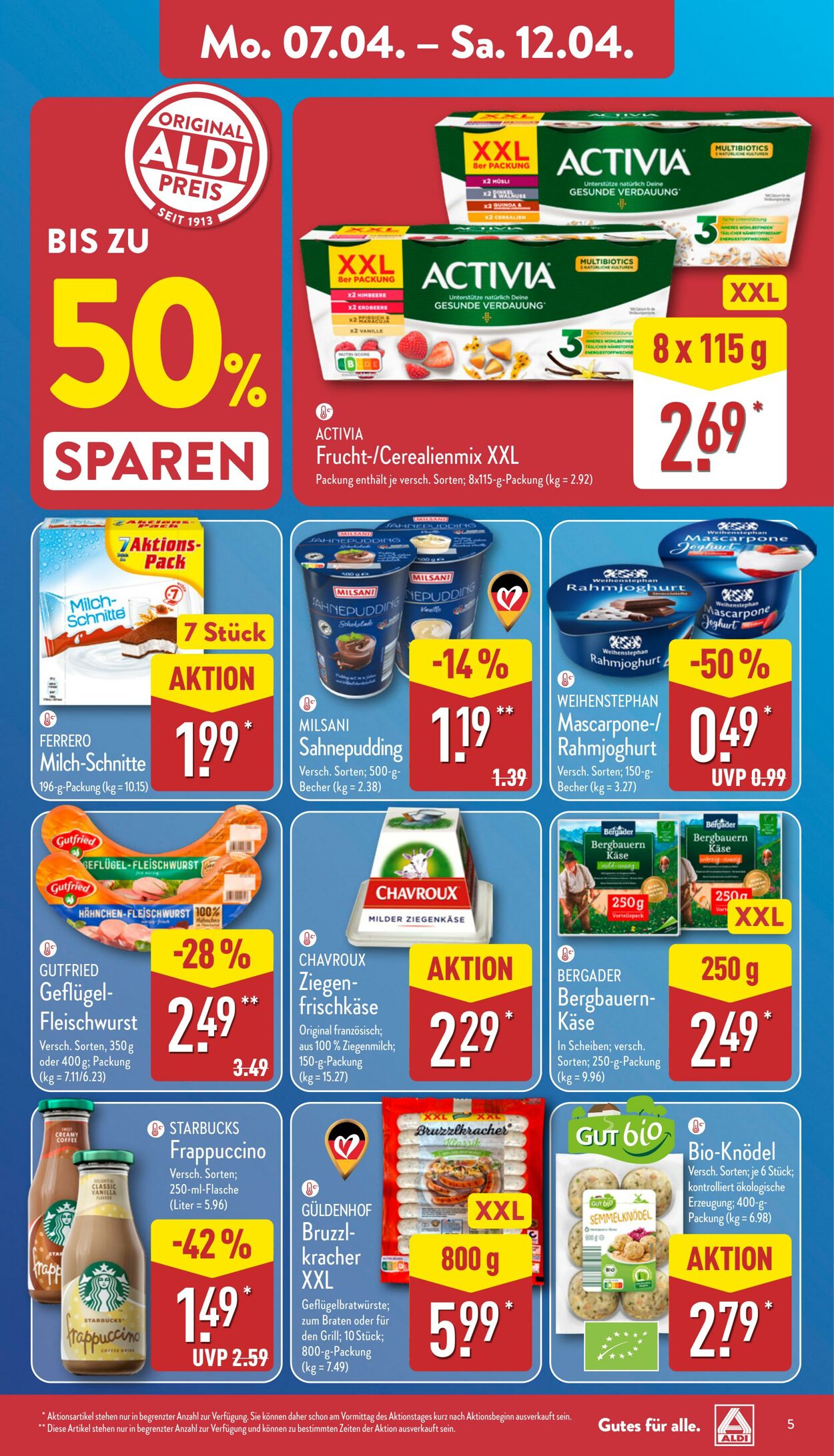 Prospekt Aldi-Nord 31.03.2025 - 05.04.2025