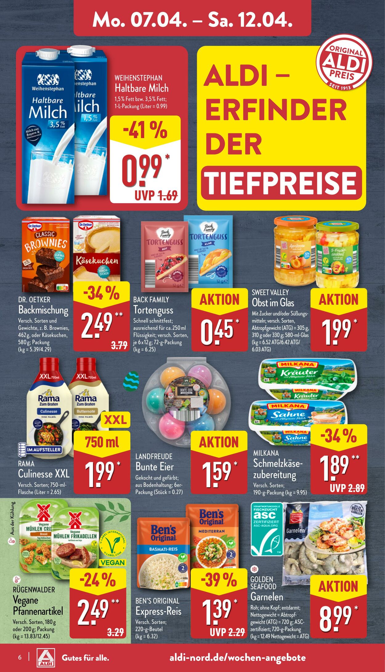 Prospekt Aldi-Nord 31.03.2025 - 05.04.2025