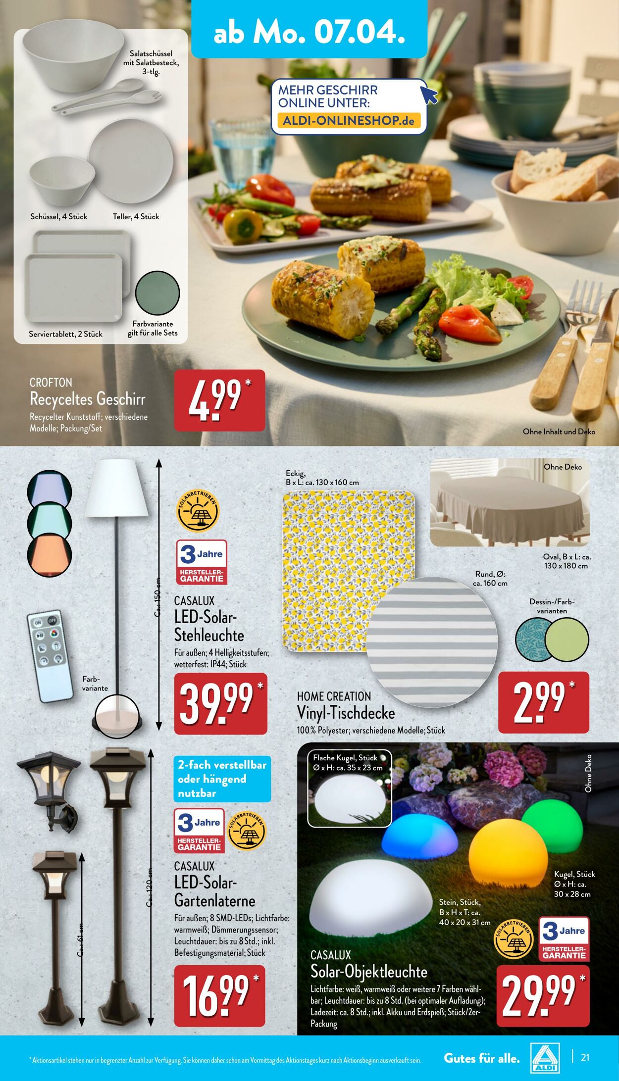 Prospekt Aldi-Nord 31.03.2025 - 05.04.2025