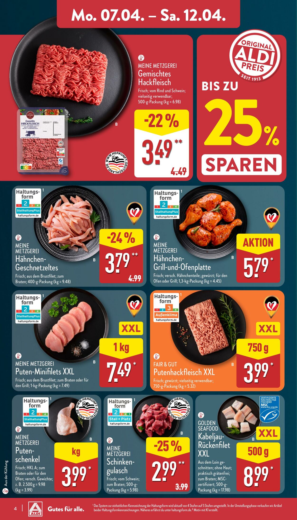 Prospekt Aldi-Nord 31.03.2025 - 05.04.2025