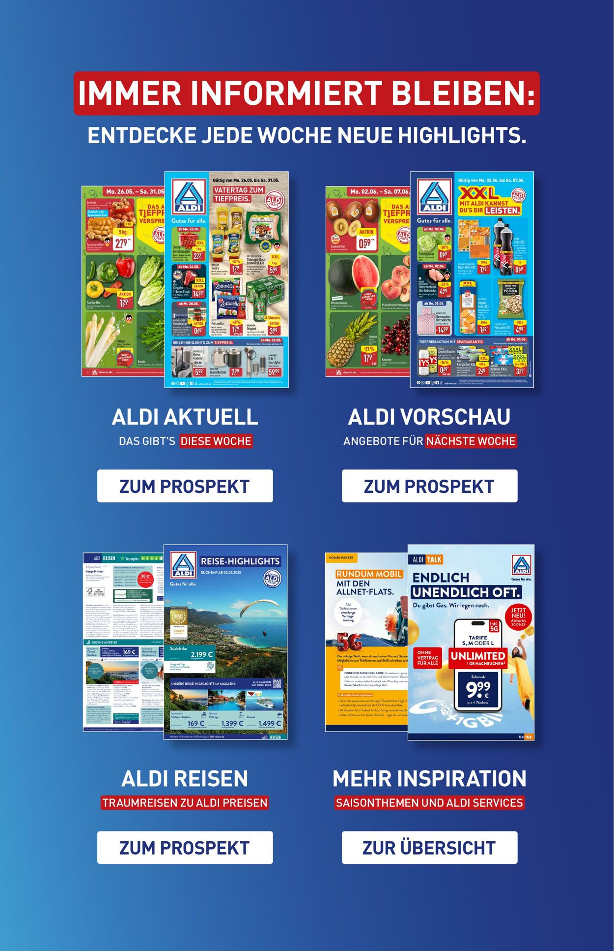 Prospekt Aldi-Nord 26.05.2025 - 31.05.2025