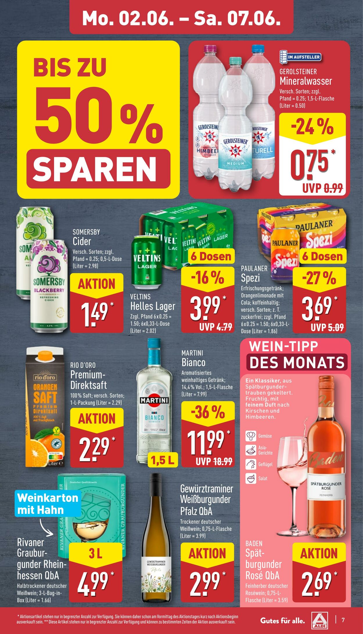 Prospekt Aldi-Nord 26.05.2025 - 31.05.2025