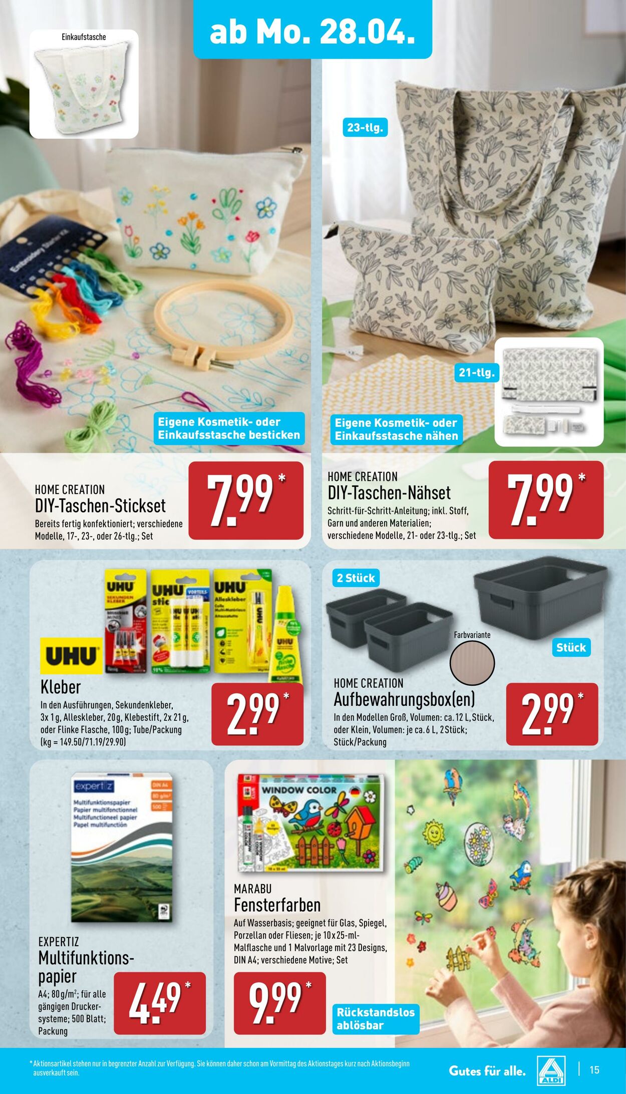 Prospekt Aldi-Nord 21.04.2025 - 26.04.2025