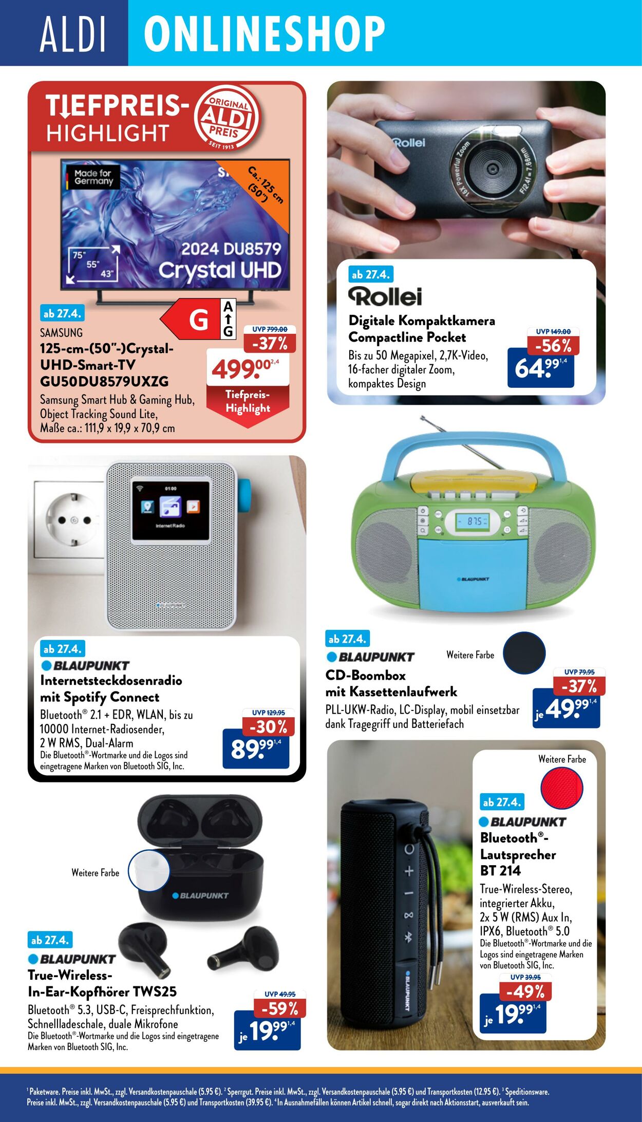 Prospekt Aldi-Nord 21.04.2025 - 26.04.2025