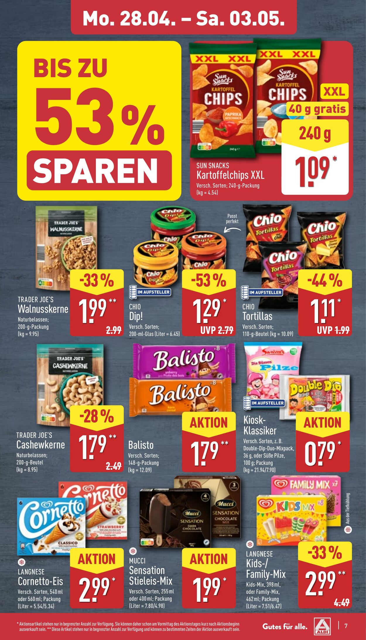 Prospekt Aldi-Nord 21.04.2025 - 26.04.2025
