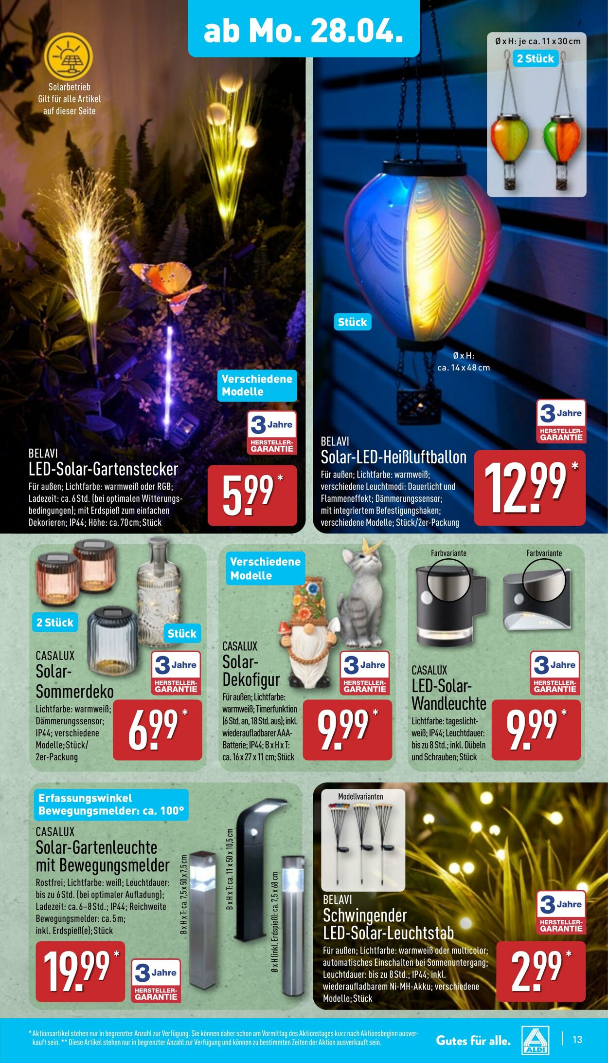 Prospekt Aldi-Nord 21.04.2025 - 26.04.2025