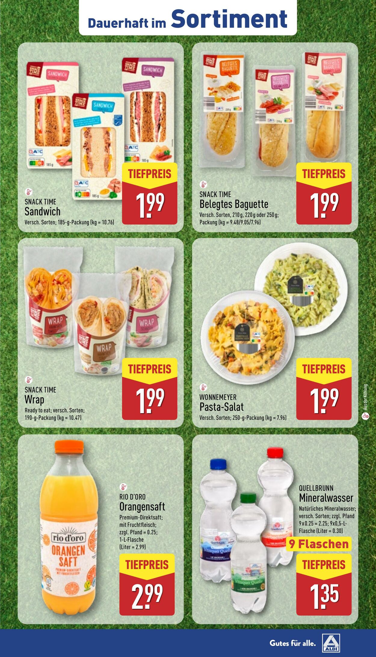 Prospekt Aldi-Nord 21.04.2025 - 26.04.2025