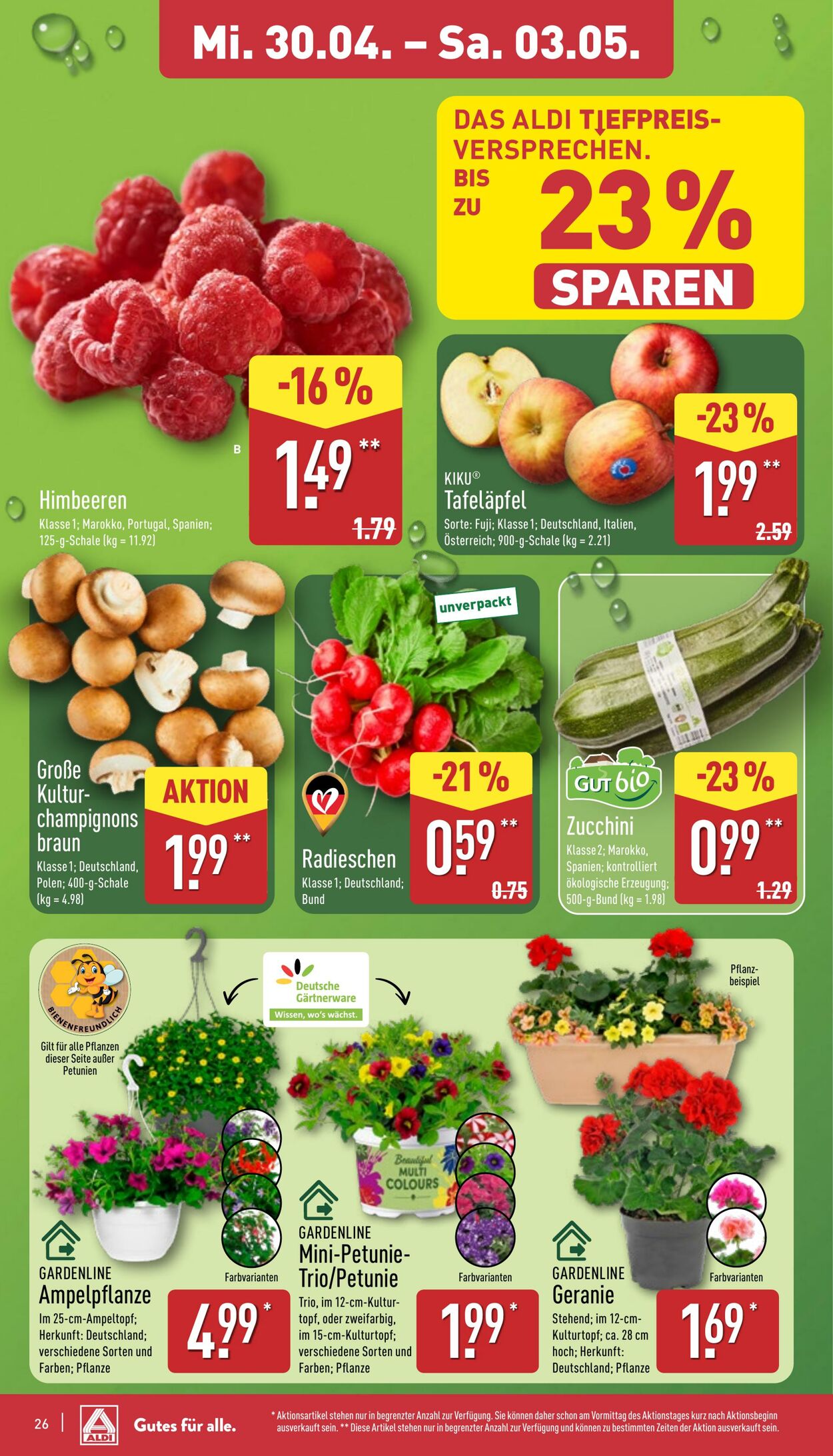 Prospekt Aldi-Nord 21.04.2025 - 26.04.2025