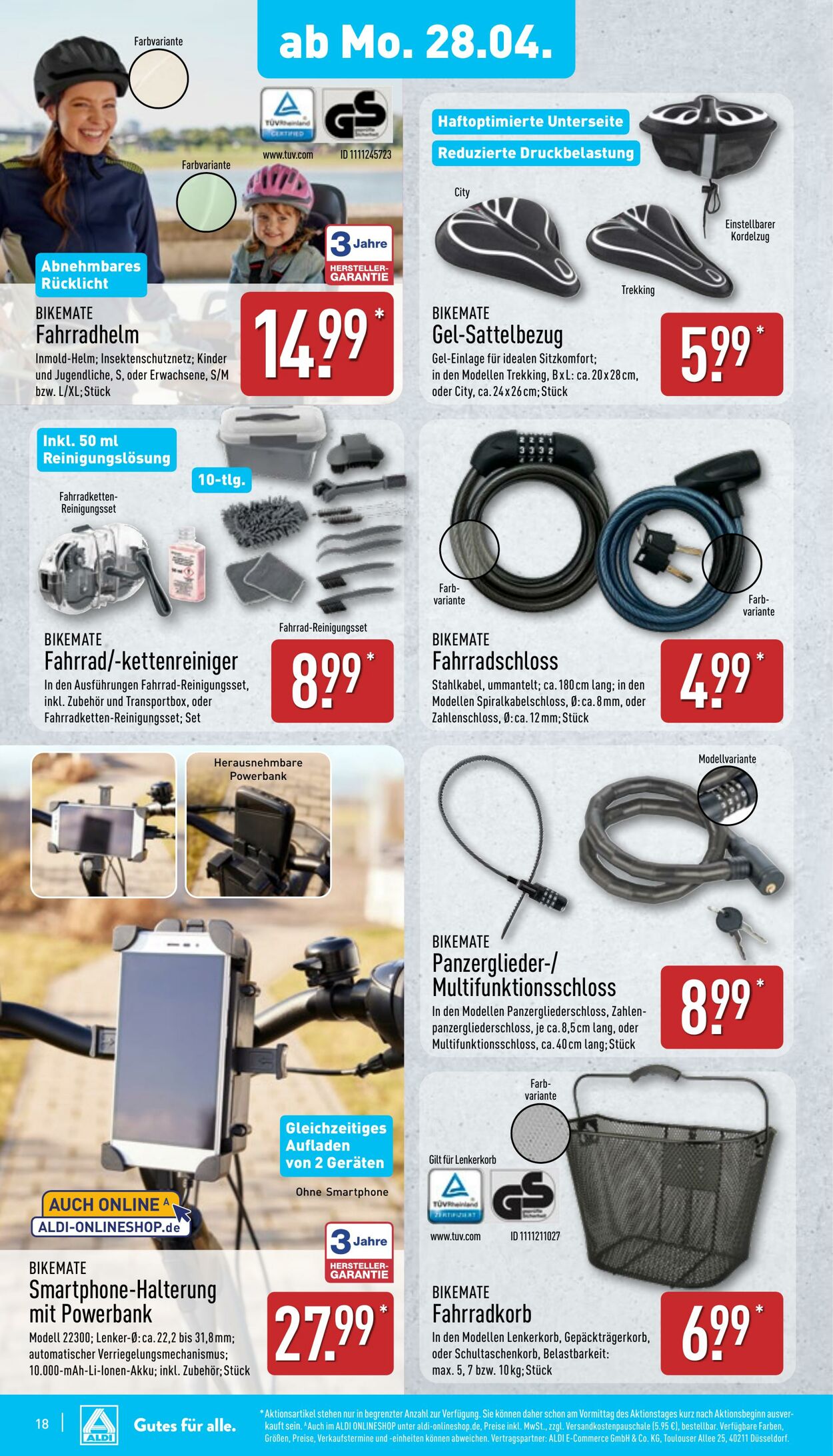 Prospekt Aldi-Nord 21.04.2025 - 26.04.2025