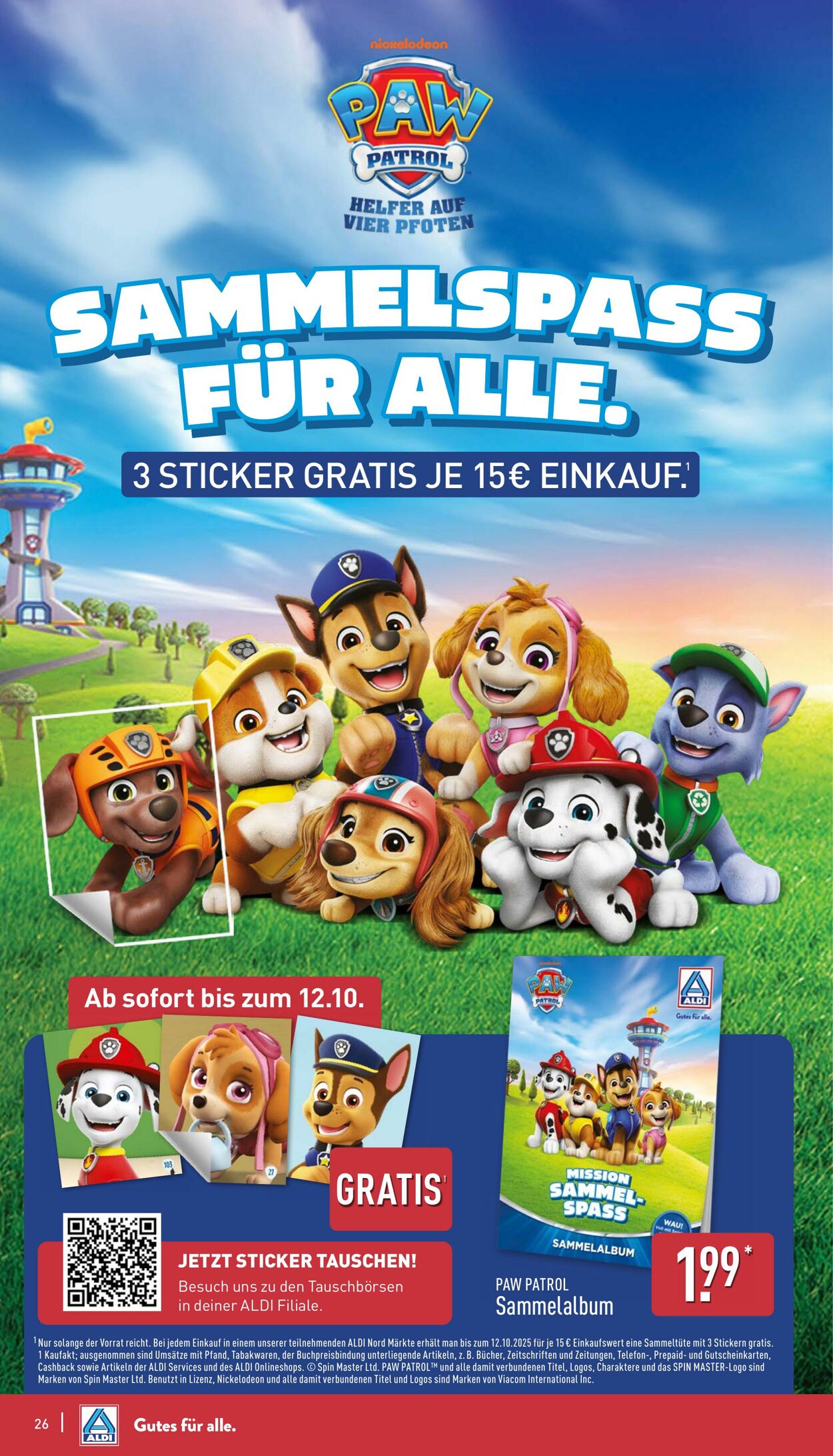 Prospekt Aldi-Nord 22.09.2025 - 27.09.2025