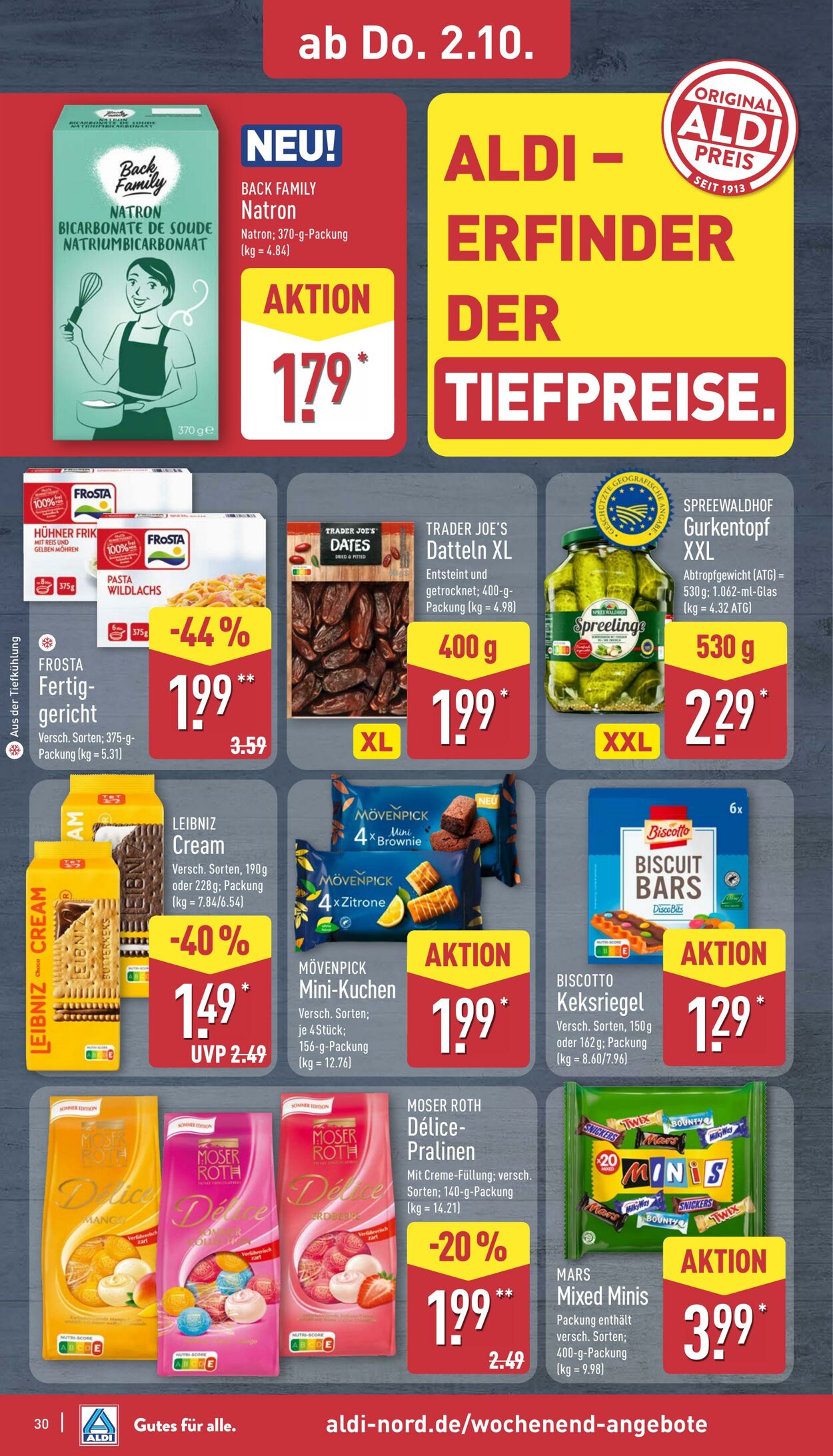 Prospekt Aldi-Nord 22.09.2025 - 27.09.2025