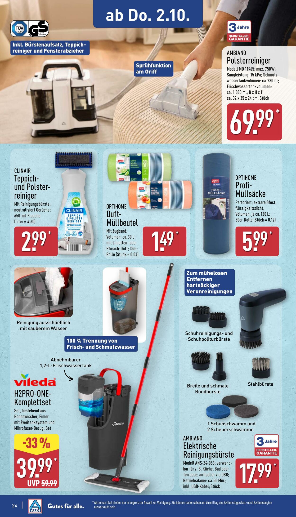 Prospekt Aldi-Nord 22.09.2025 - 27.09.2025