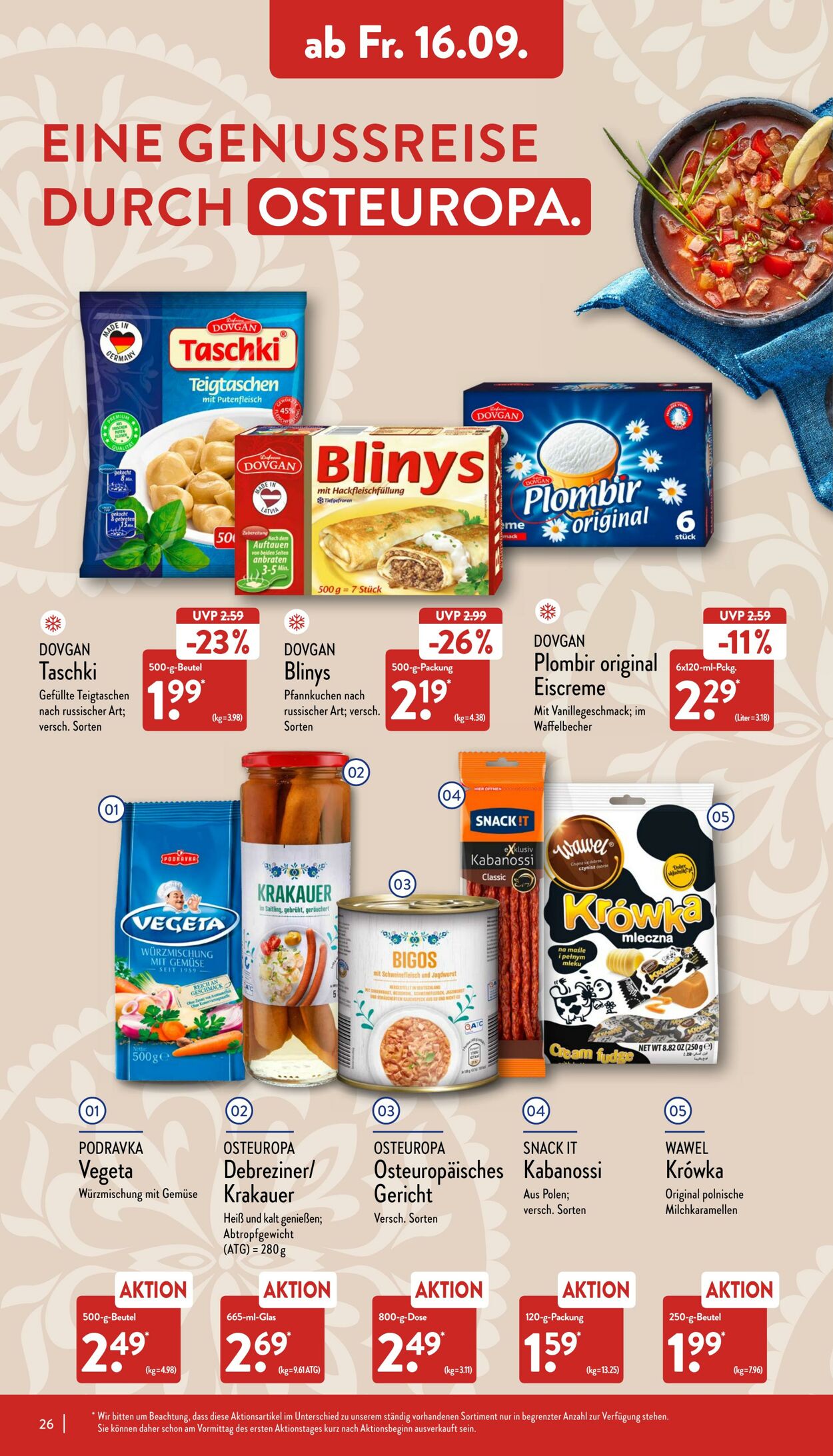 Prospekt Aldi-Nord 12.09.2022 - 17.09.2022