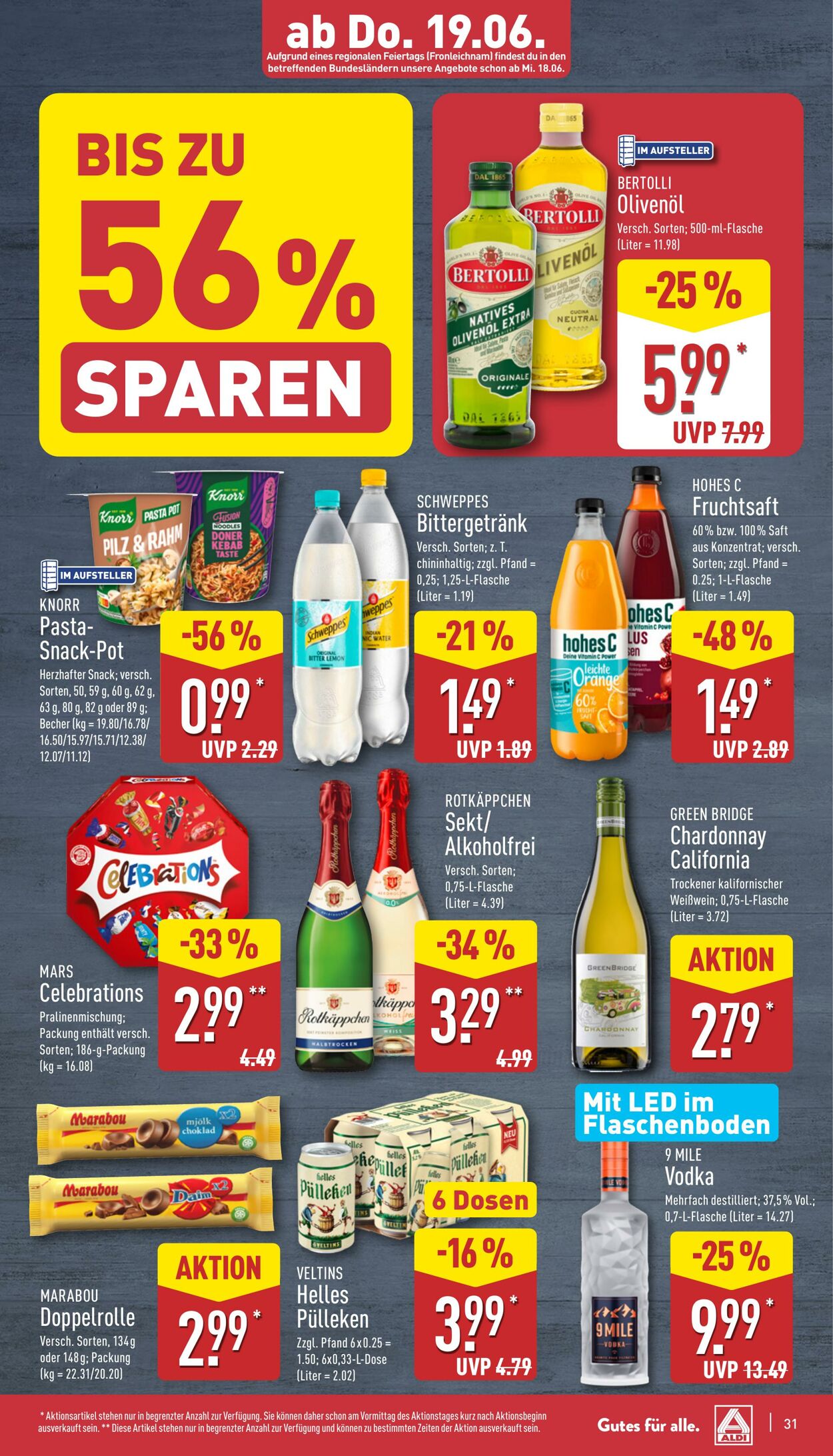 Prospekt Aldi-Nord 09.06.2025 - 14.06.2025