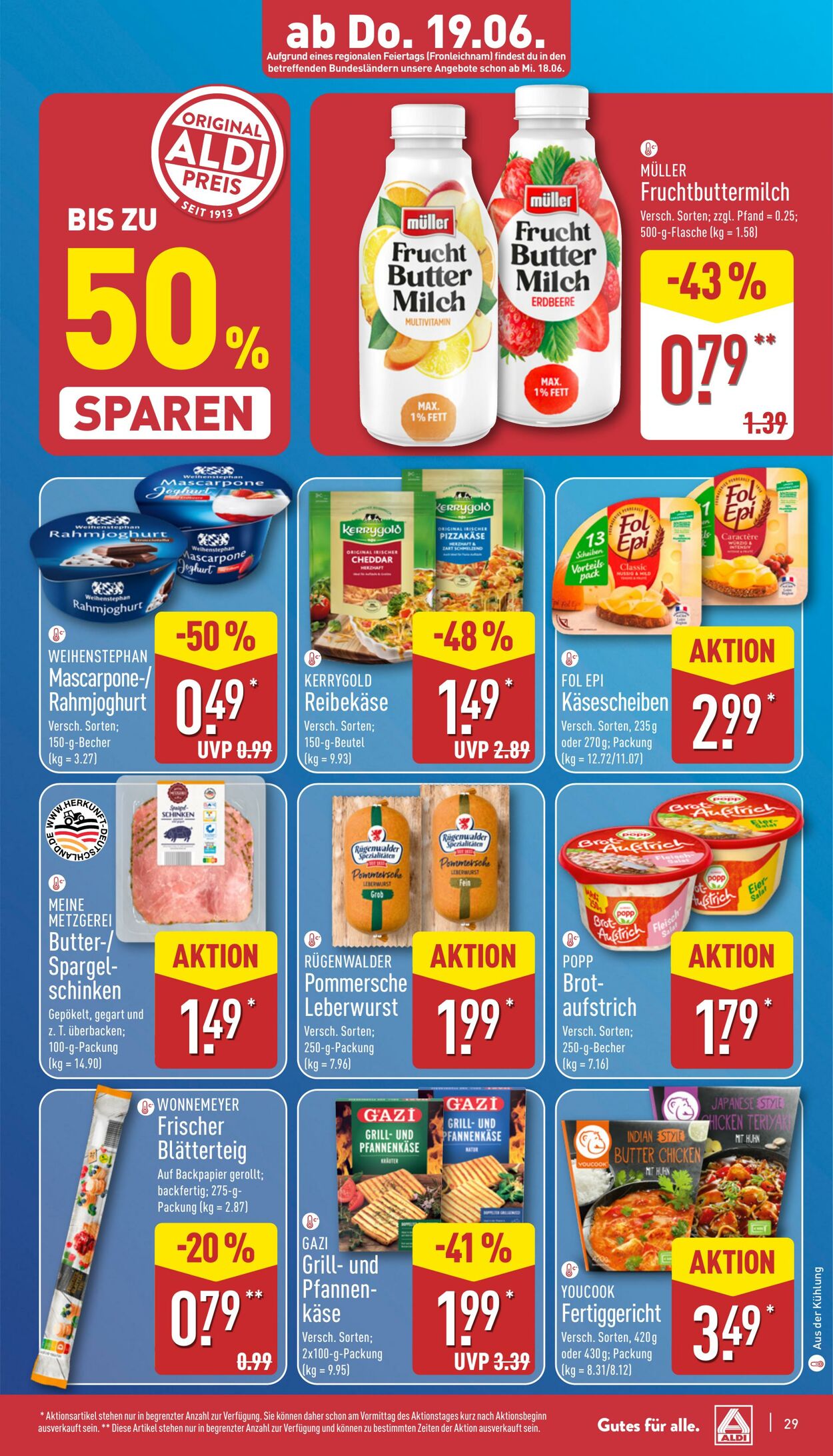 Prospekt Aldi-Nord 09.06.2025 - 14.06.2025