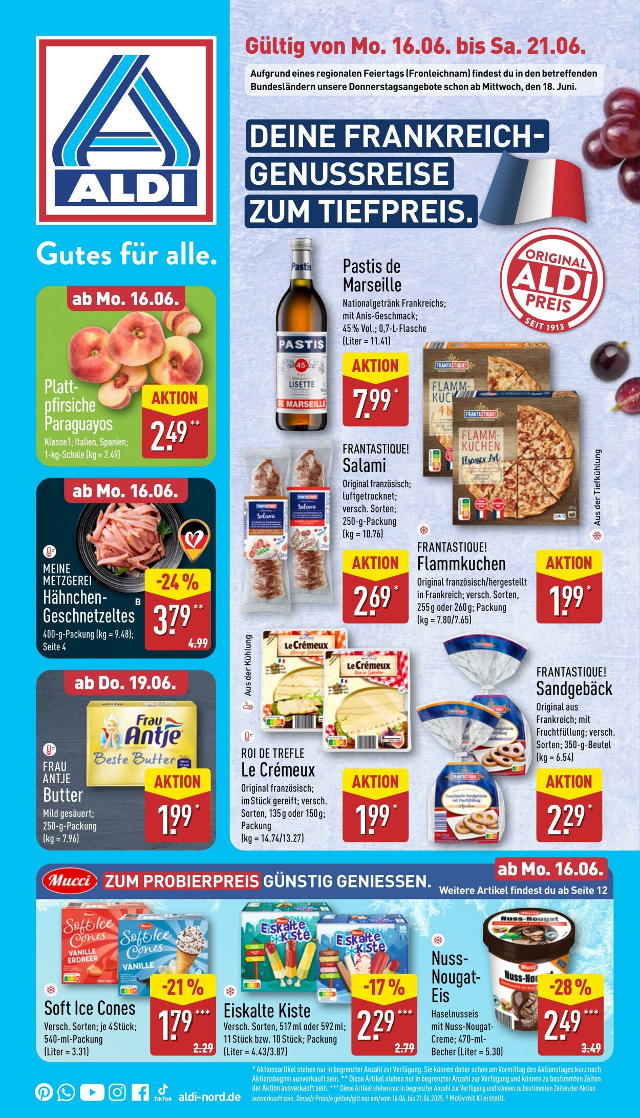 Prospekt Aldi-Nord 09.06.2025 - 14.06.2025