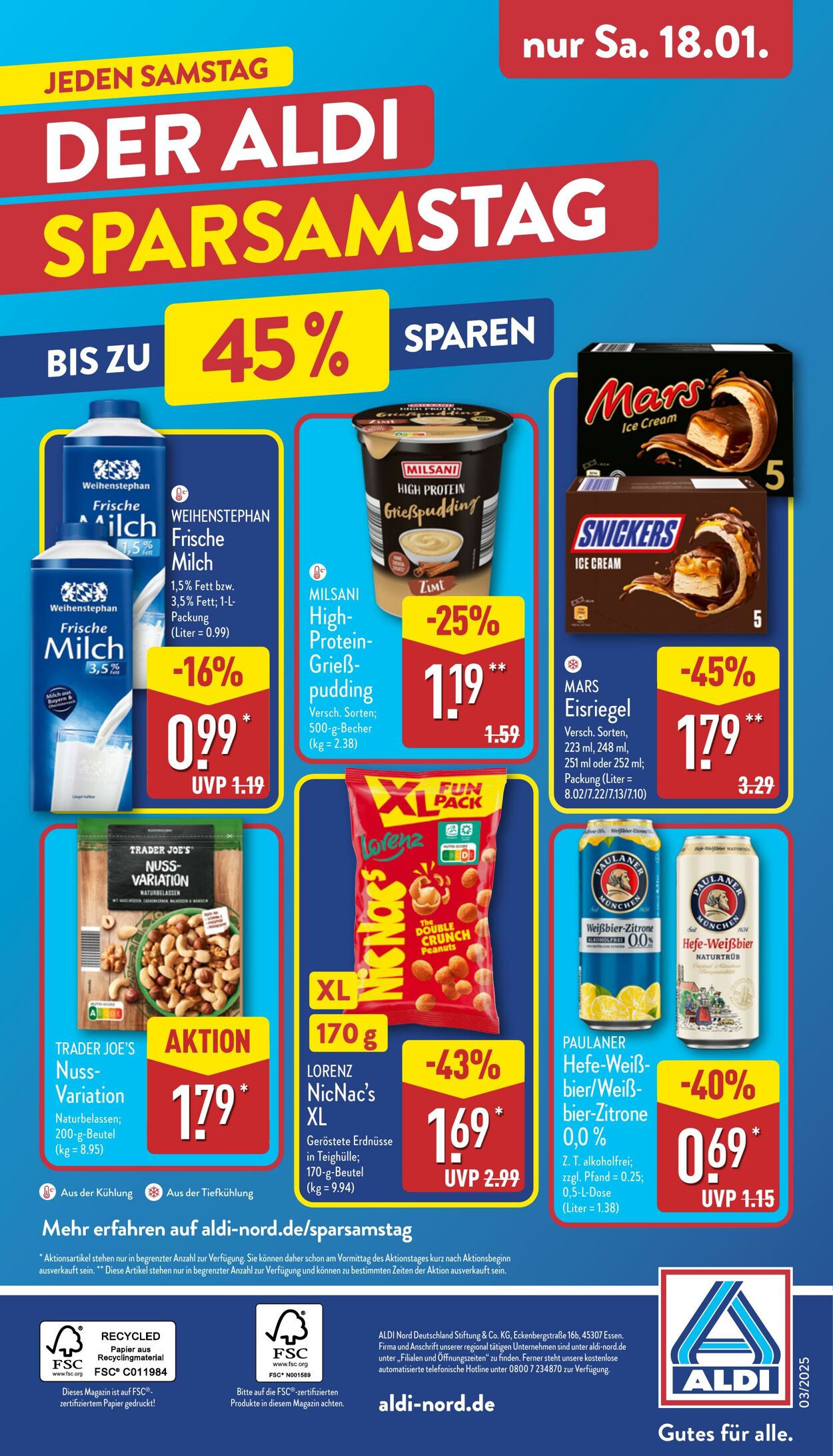 Prospekt Aldi-Nord 06.01.2025 - 11.01.2025