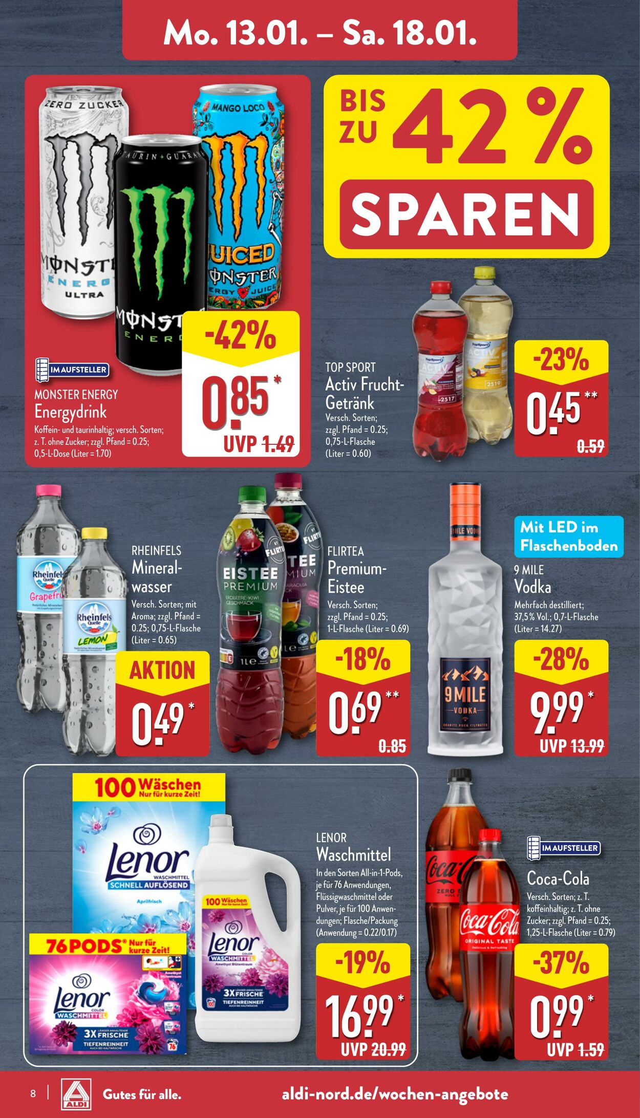 Prospekt Aldi-Nord 06.01.2025 - 11.01.2025