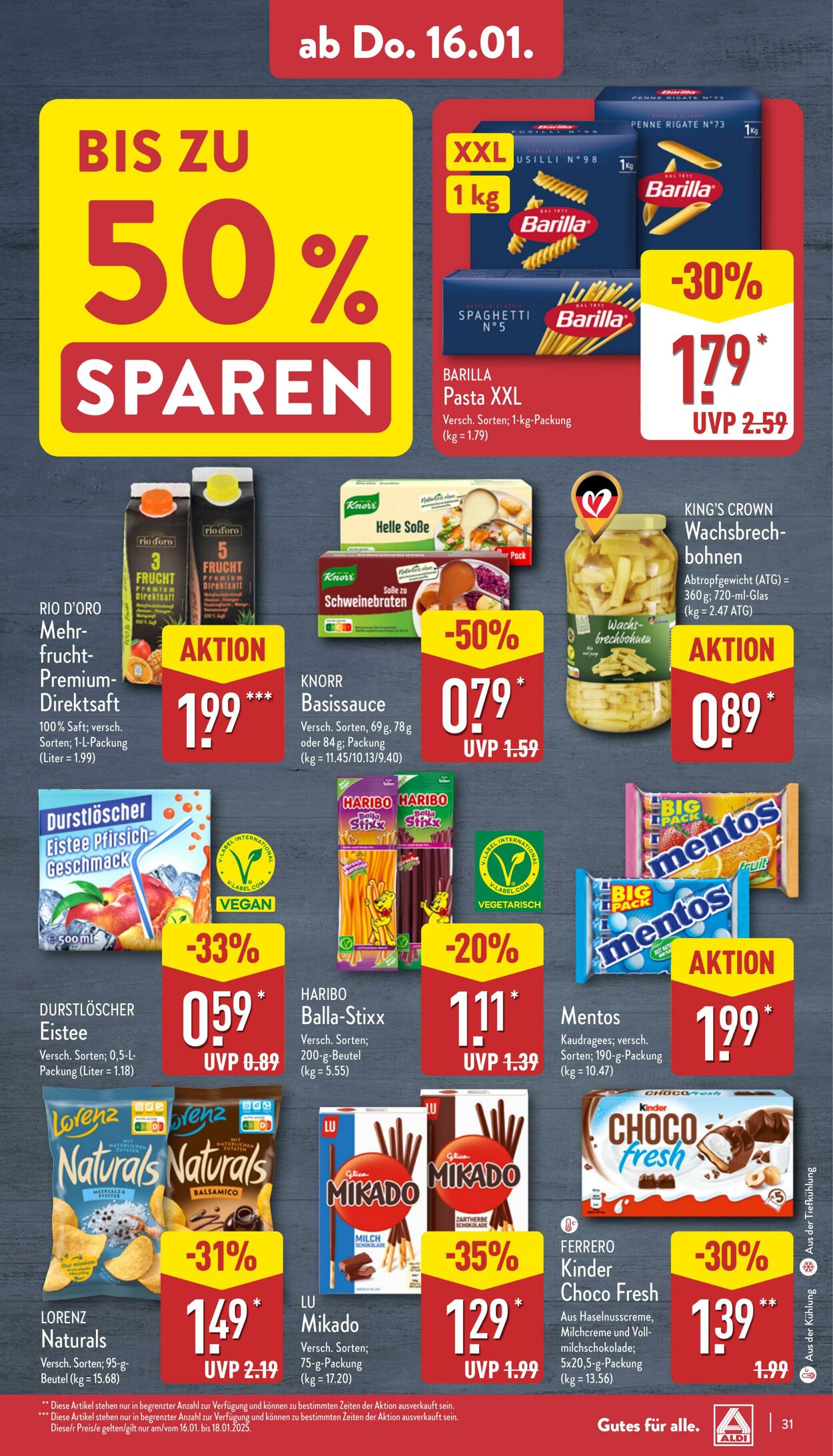 Prospekt Aldi-Nord 06.01.2025 - 11.01.2025