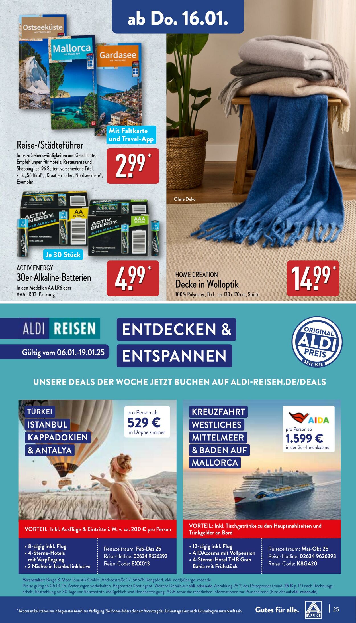 Prospekt Aldi-Nord 06.01.2025 - 11.01.2025