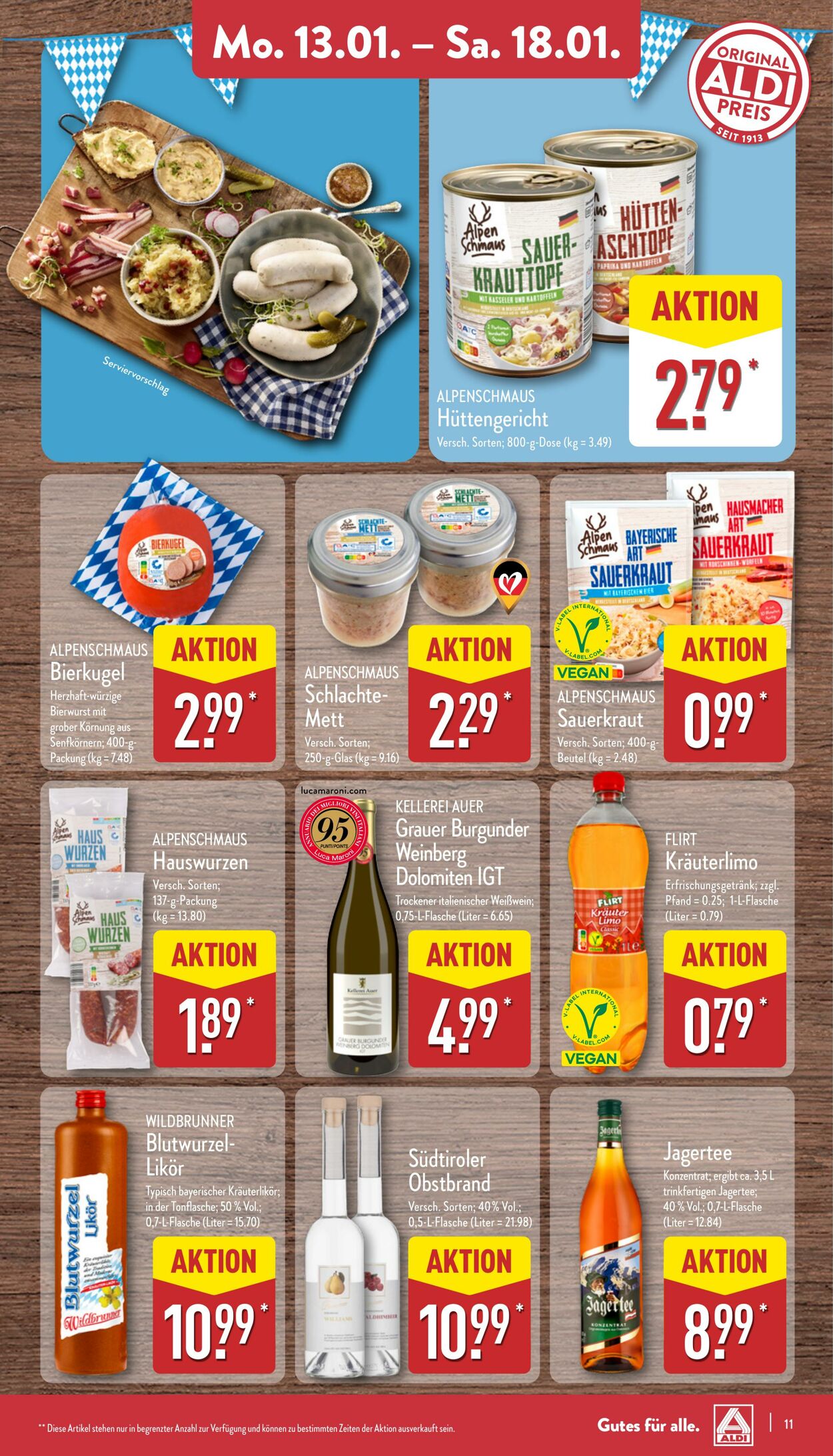 Prospekt Aldi-Nord 06.01.2025 - 11.01.2025