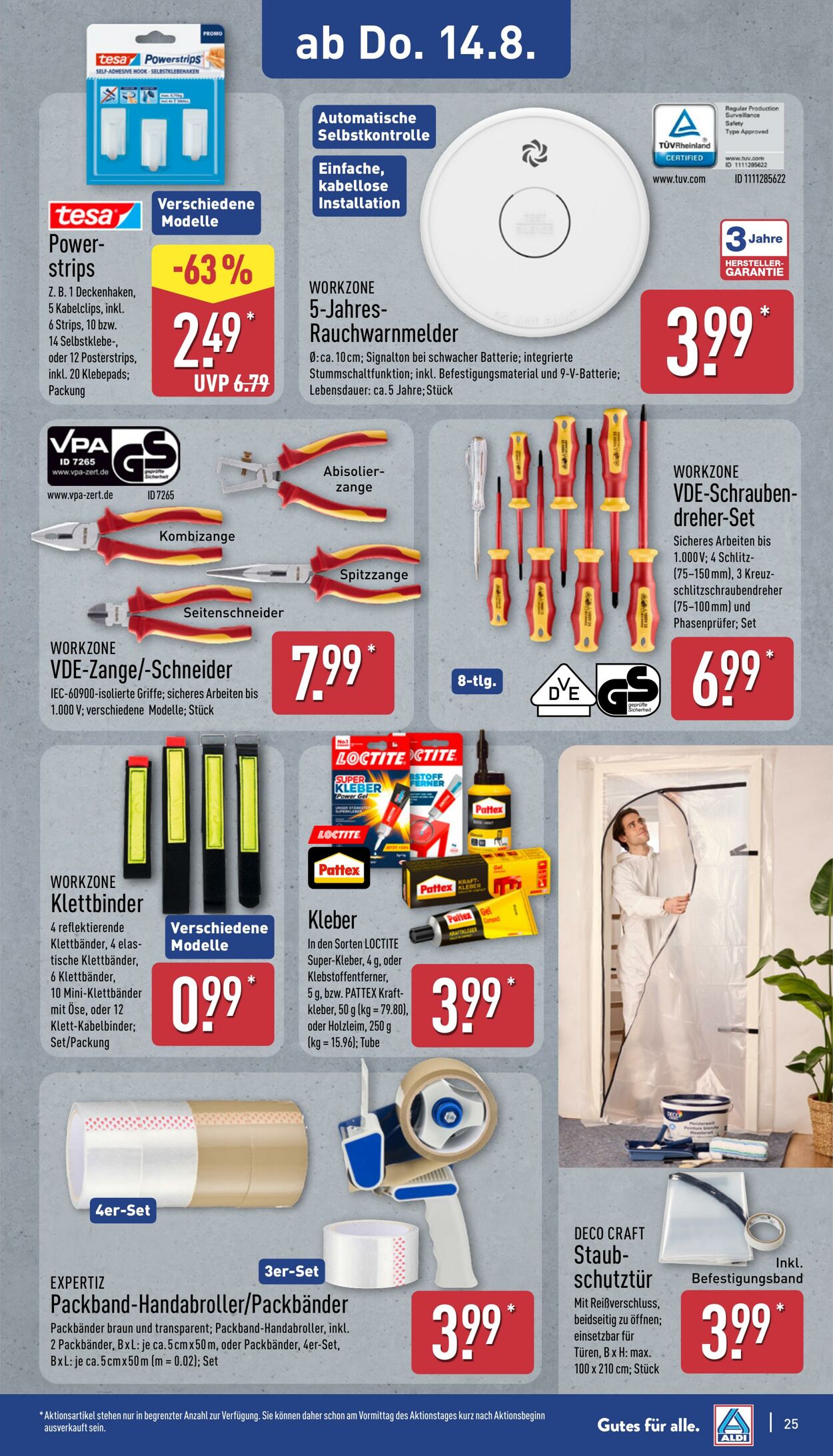 Prospekt Aldi-Nord 11.08.2025 - 16.08.2025