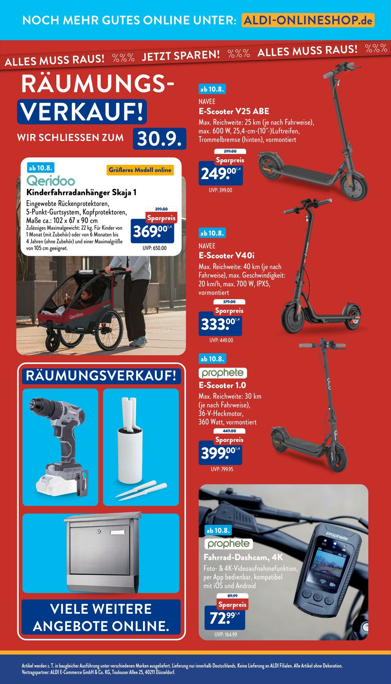 Prospekt Aldi-Nord 11.08.2025 - 16.08.2025