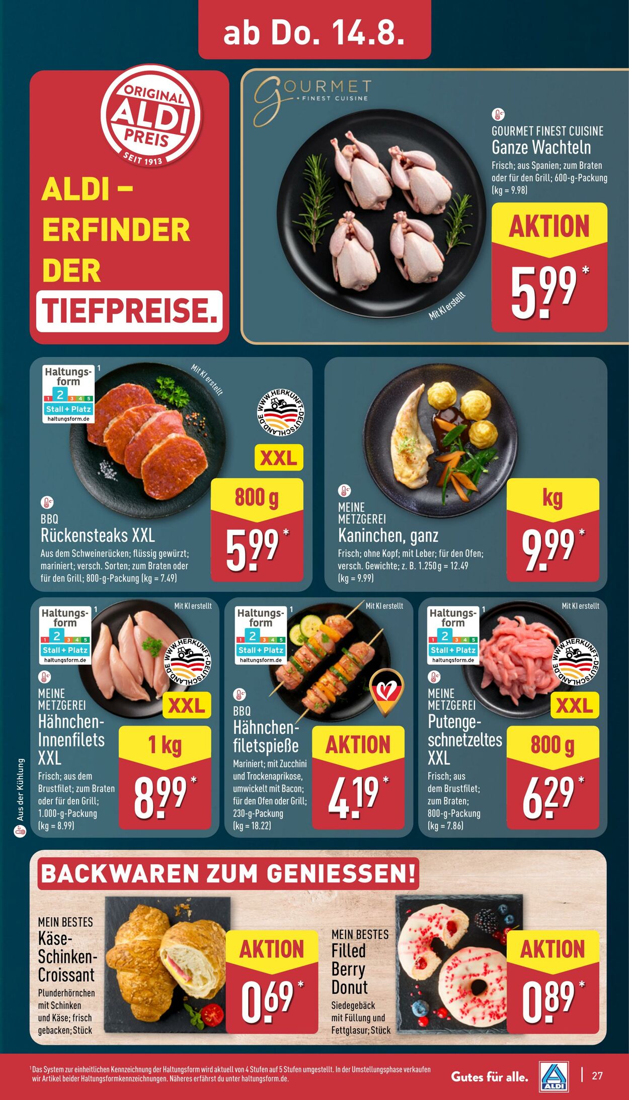 Prospekt Aldi-Nord 11.08.2025 - 16.08.2025