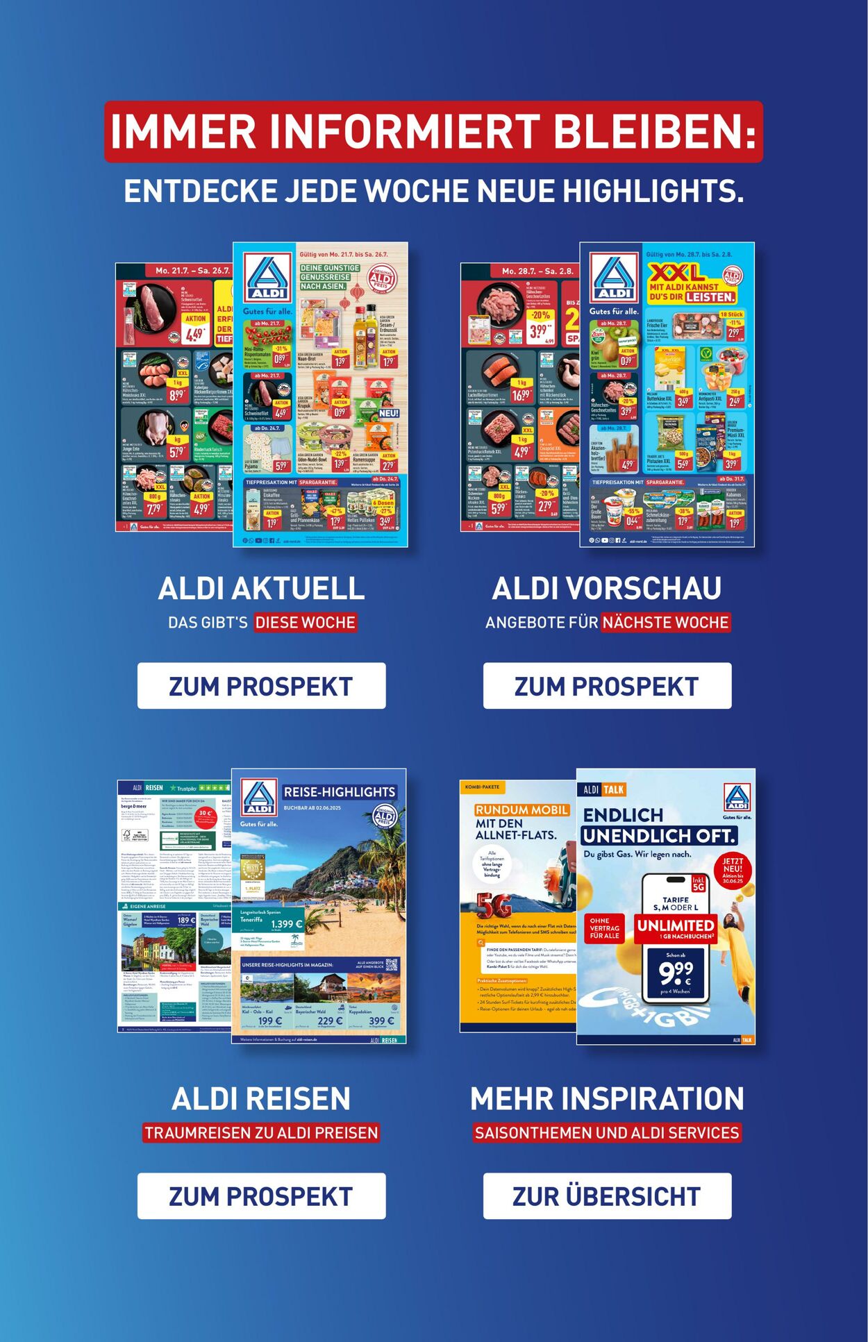 Prospekt Aldi-Nord 11.08.2025 - 16.08.2025