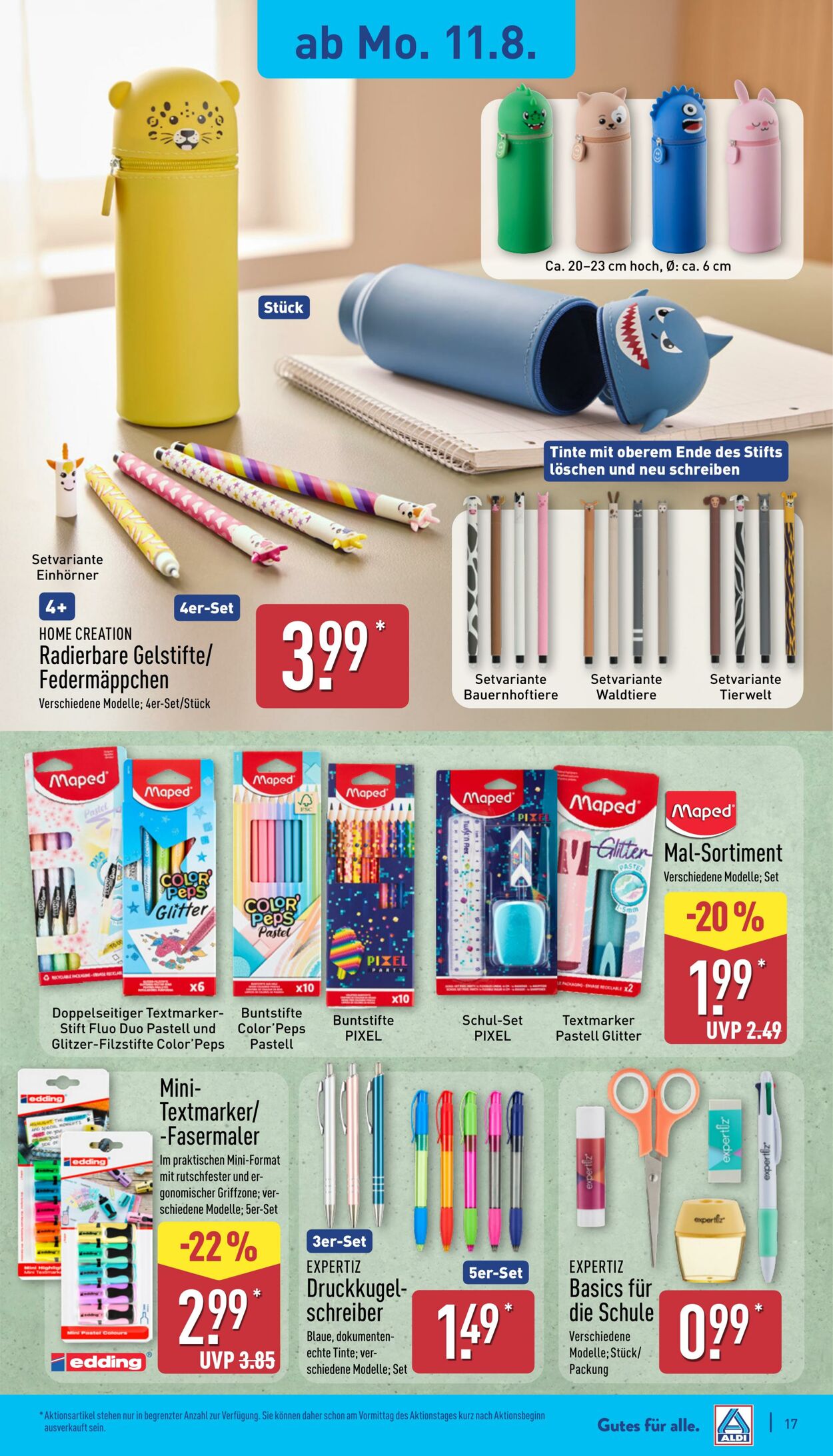 Prospekt Aldi-Nord 11.08.2025 - 16.08.2025