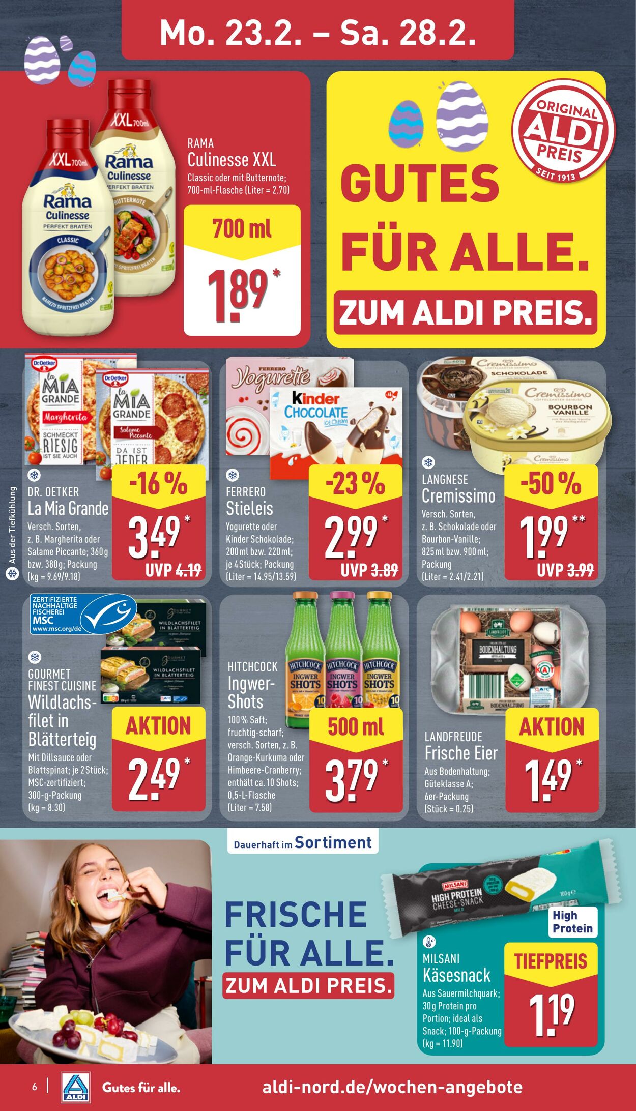Prospekt Aldi-Nord 23.02.2026 - 28.02.2026