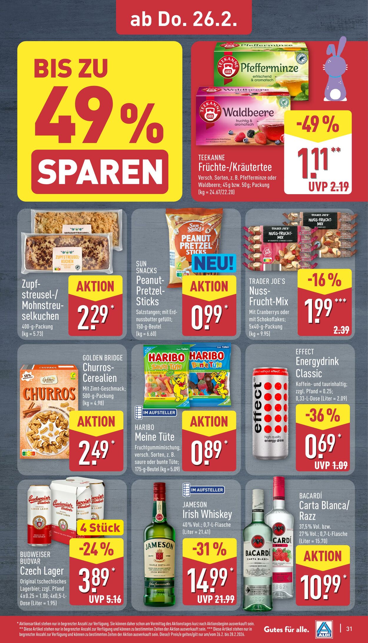 Prospekt Aldi-Nord 23.02.2026 - 28.02.2026