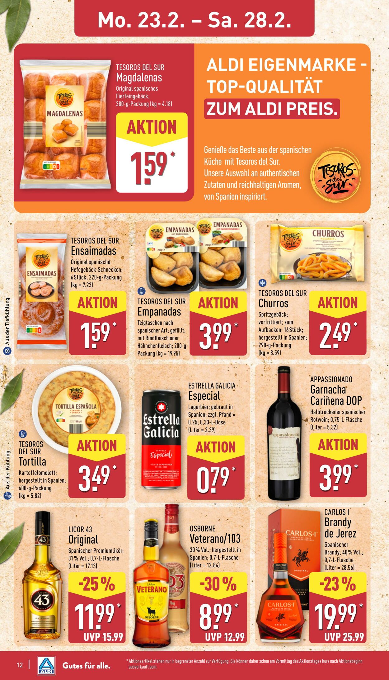 Prospekt Aldi-Nord 23.02.2026 - 28.02.2026