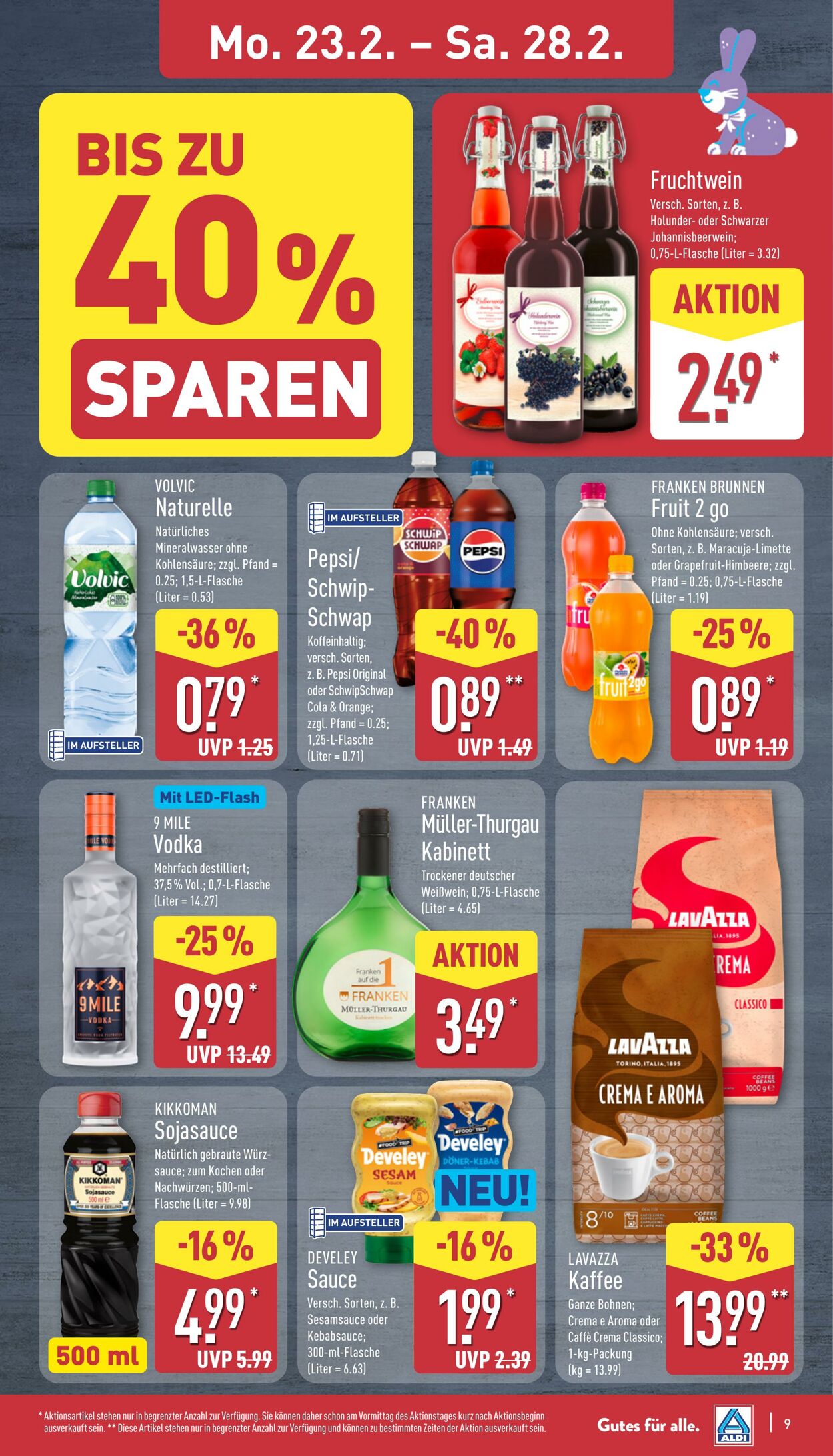 Prospekt Aldi-Nord 23.02.2026 - 28.02.2026