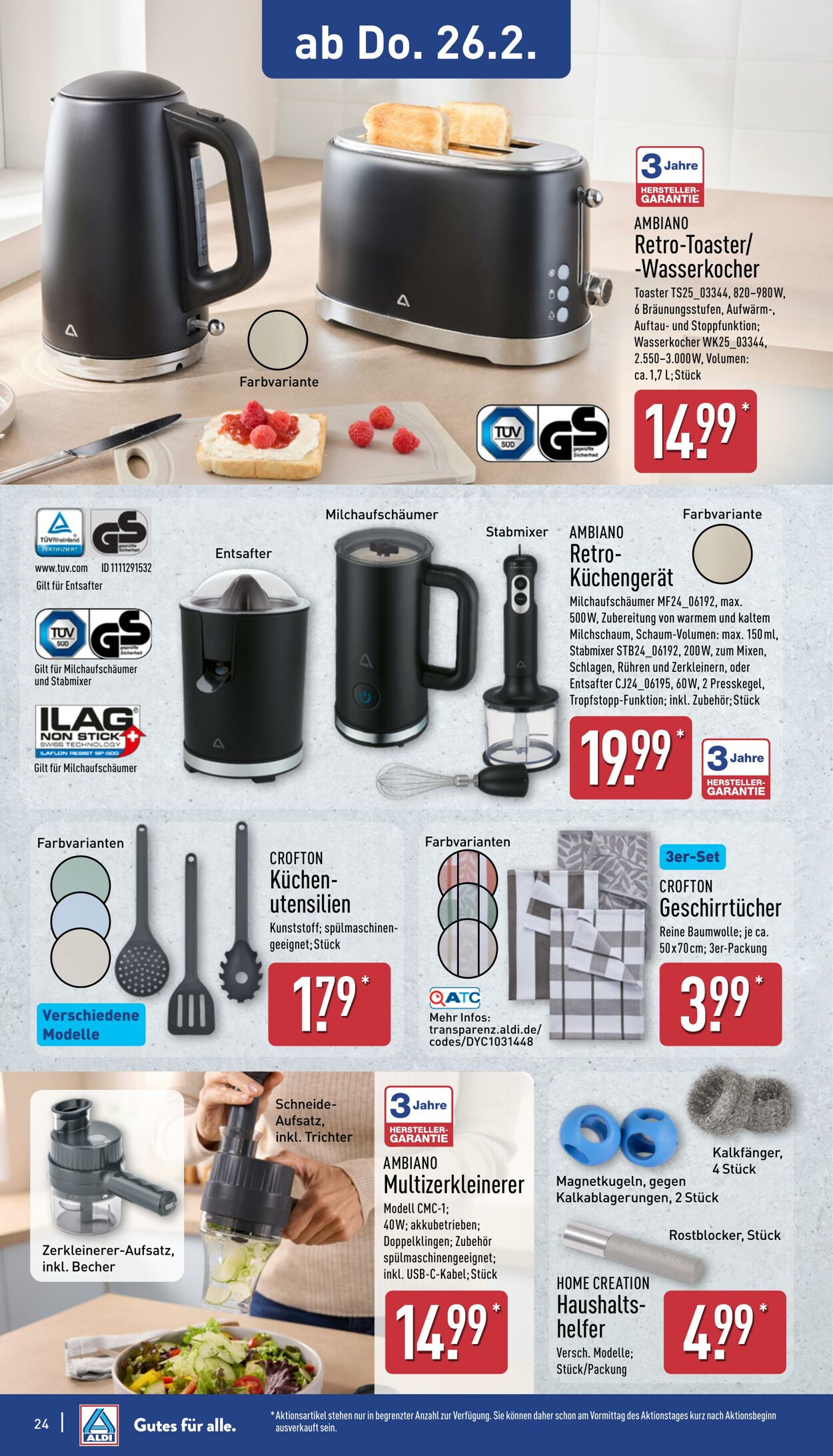 Prospekt Aldi-Nord 23.02.2026 - 28.02.2026