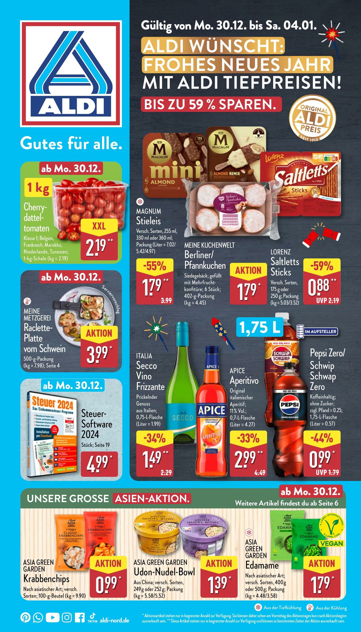 Prospekt Aldi-Nord 23.12.2024 - 28.12.2024