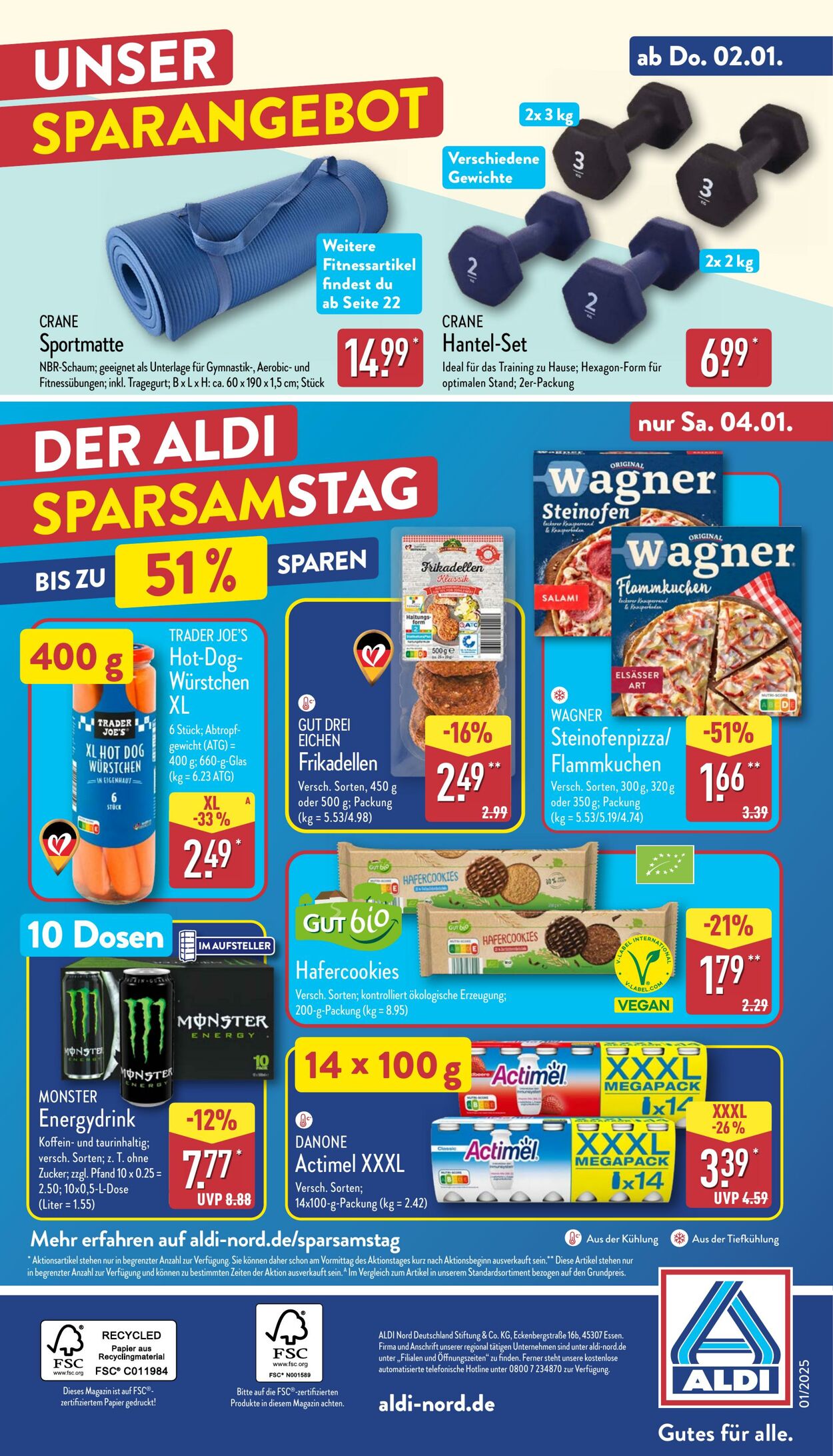 Prospekt Aldi-Nord 23.12.2024 - 28.12.2024