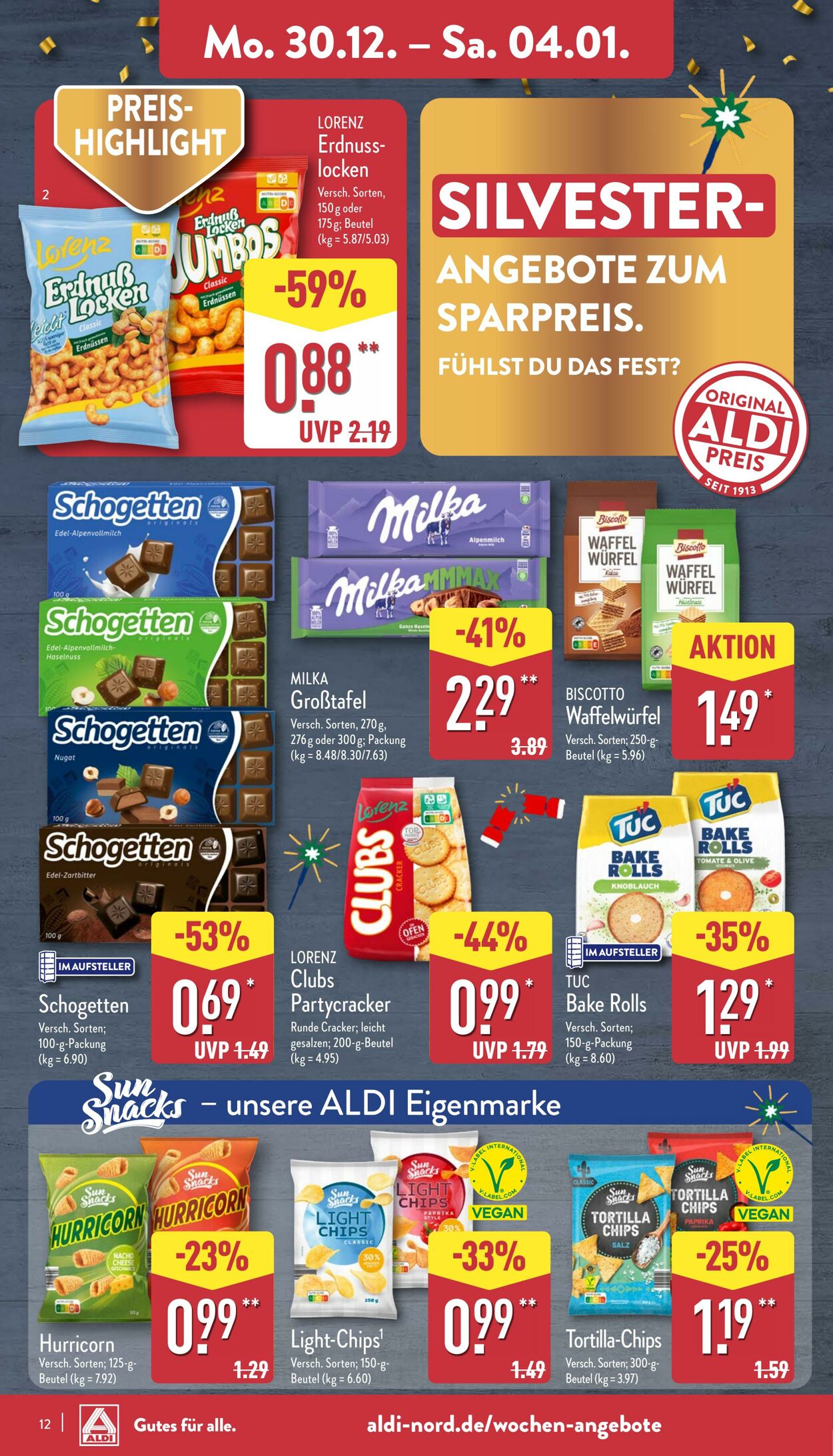 Prospekt Aldi-Nord 23.12.2024 - 28.12.2024