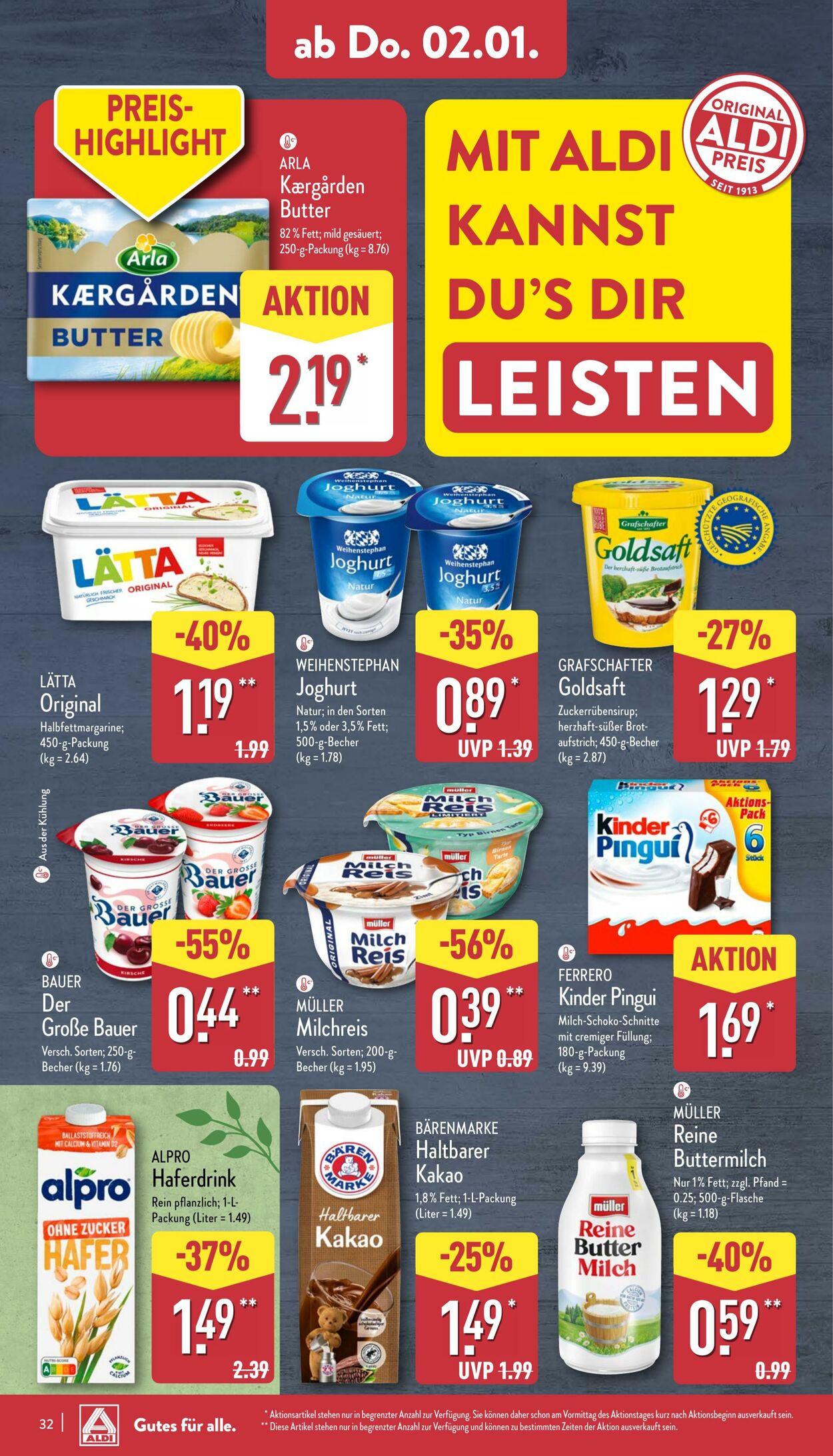 Prospekt Aldi-Nord 23.12.2024 - 28.12.2024