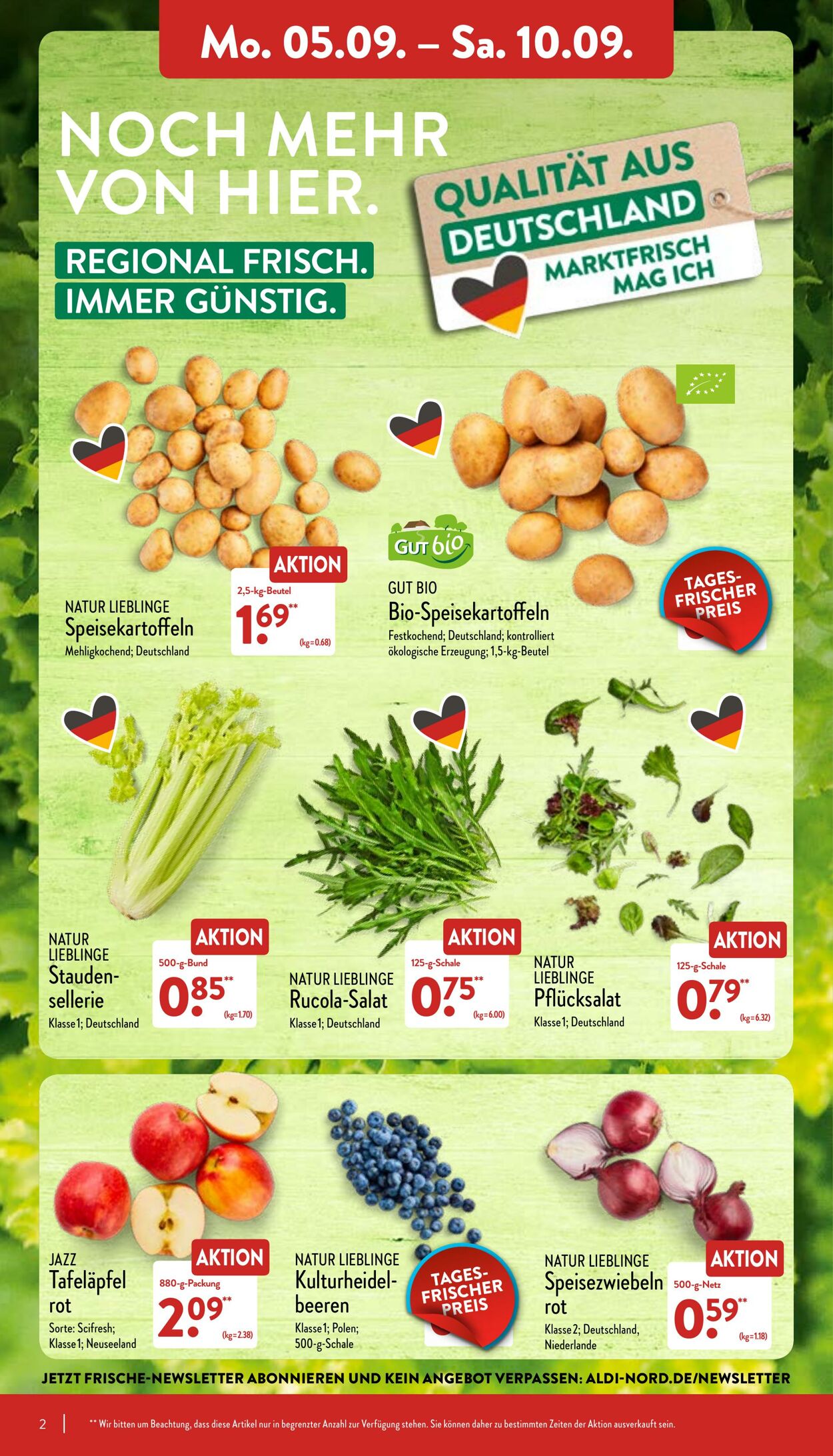 Prospekt Aldi-Nord 05.09.2022 - 10.09.2022